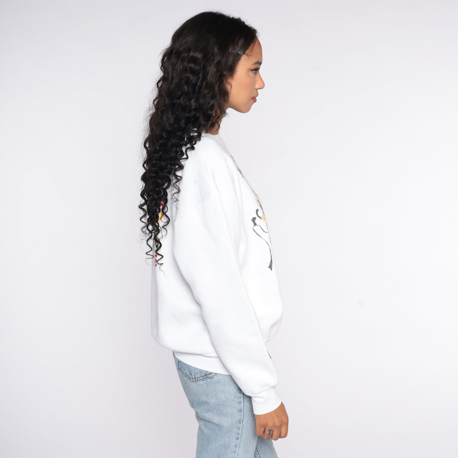 1997 Million Woman March Sweatshirt Philadelphia Graphic Crewneck Large