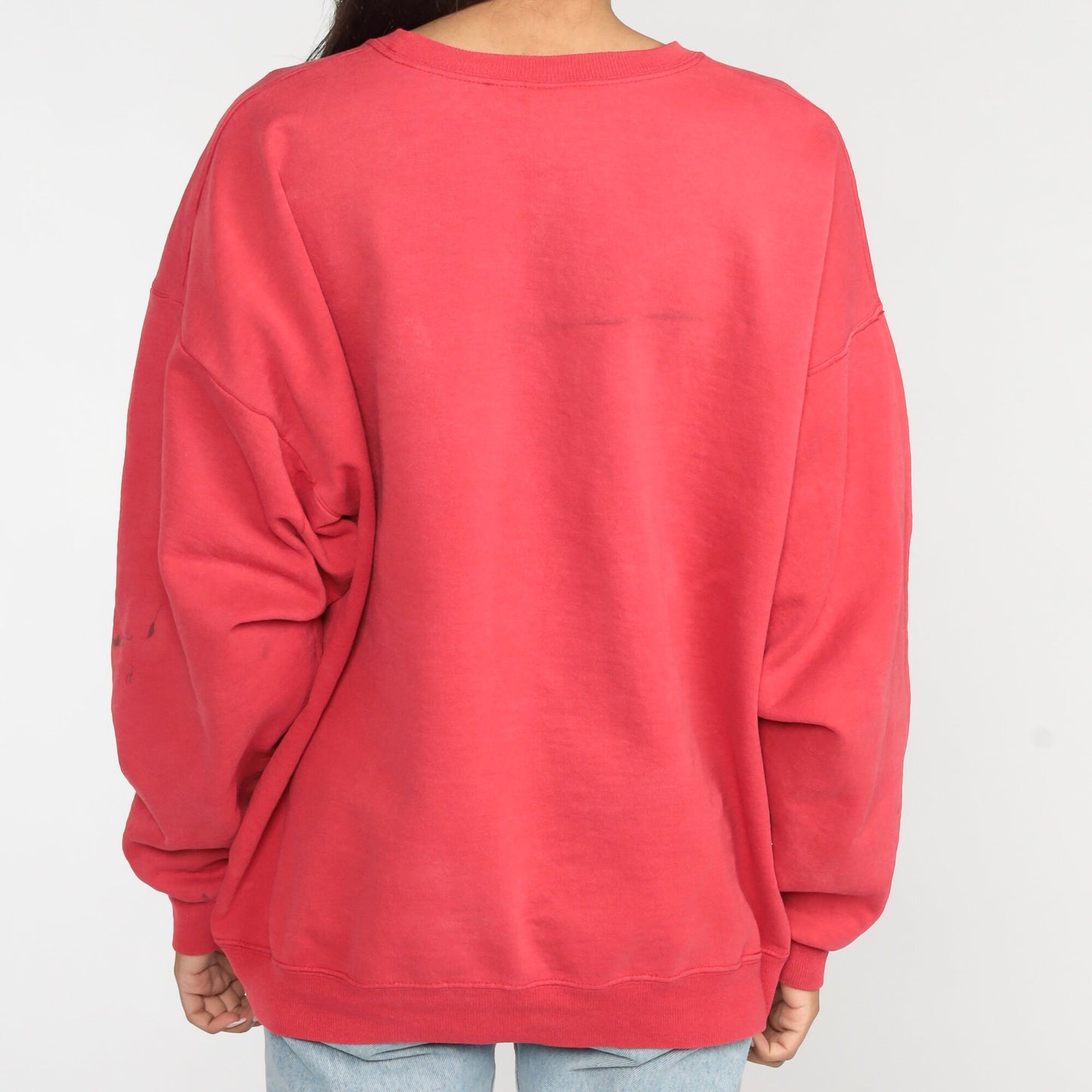 90s University of Nebraska Cornhuskers Champion Sweatshirt Red Crewneck Extra Large XL