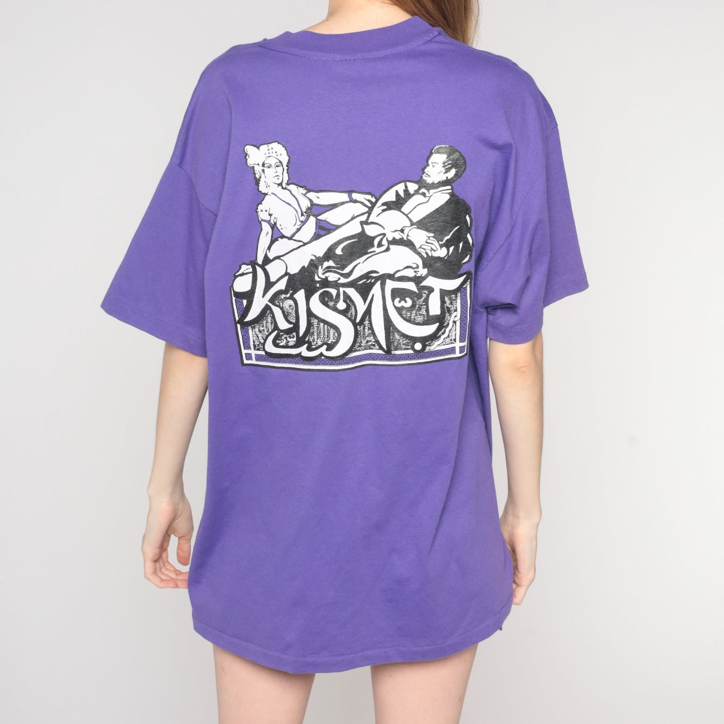 00s Kismet Musical Theater Southern California Graphic T-Shirt Purple Extra Large