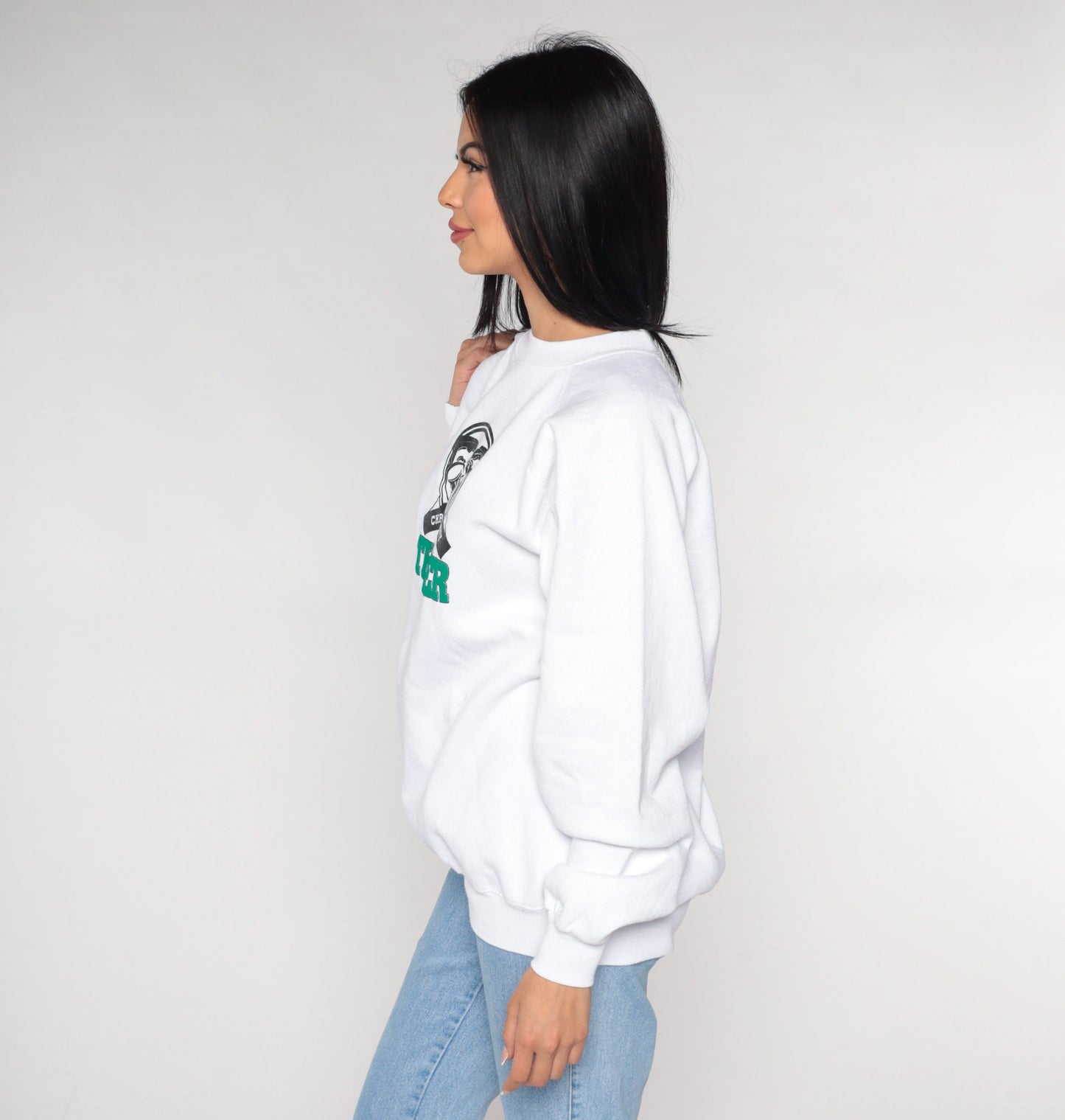 90s Christian Community Theater Sound of Music Sweatshirt White Raglan XL