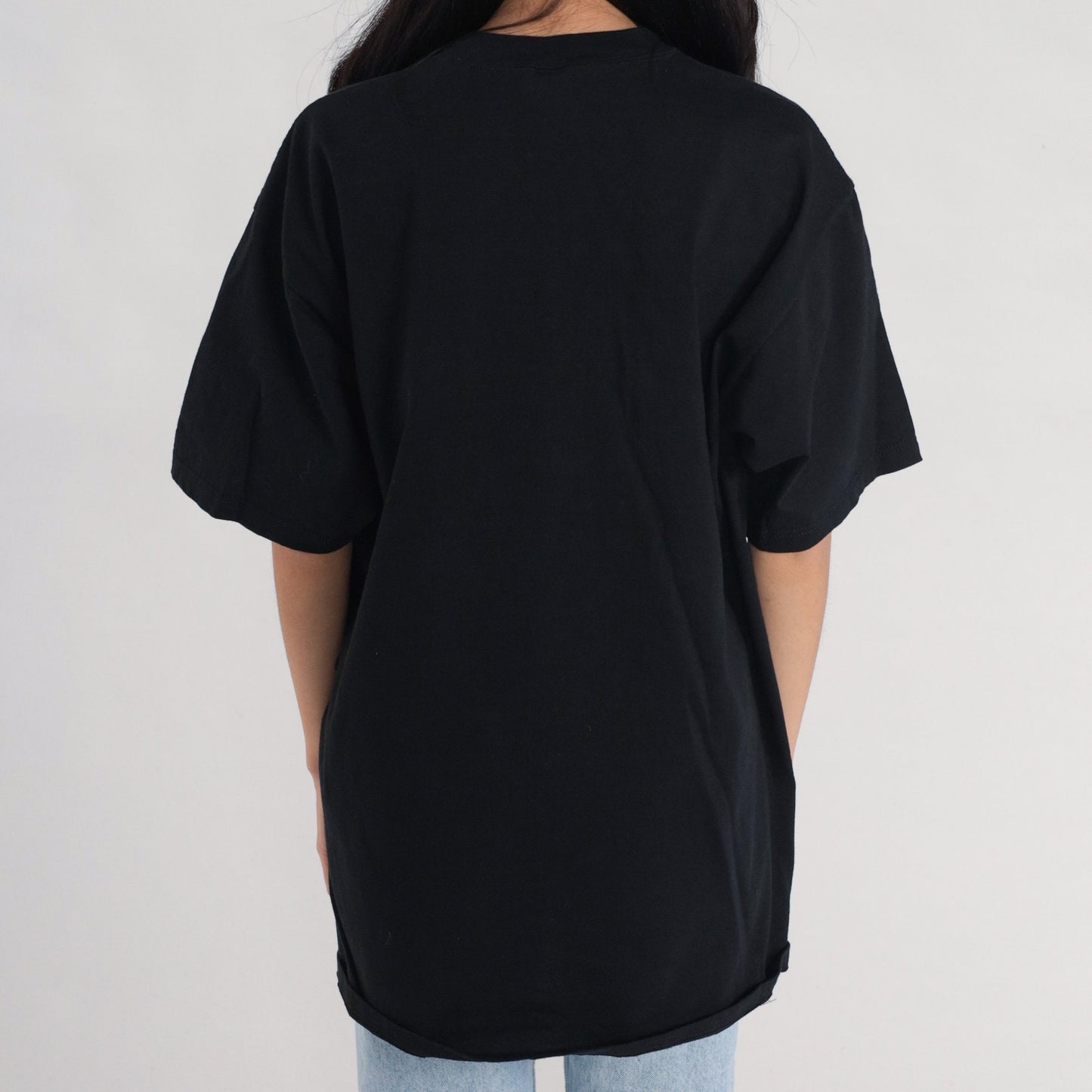 1991 California State University Long Beach Class of '91 Graphic T-Shirt Black Extra Large XL