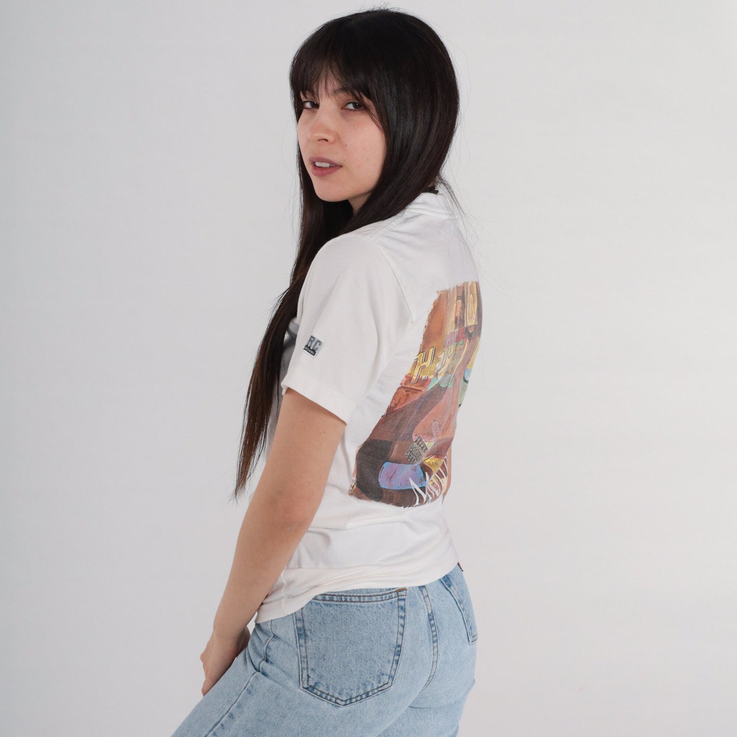 90s Hard Rock Cafe Munich Germany Graphic T-Shirt Cotton Single Stitch Extra Small