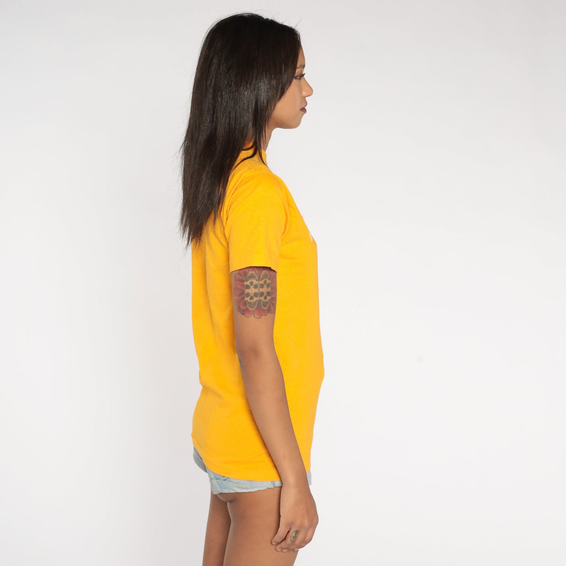 80s Hawaiian Electric Company We Deliver T Shirt Yellow Cotton Extra Small