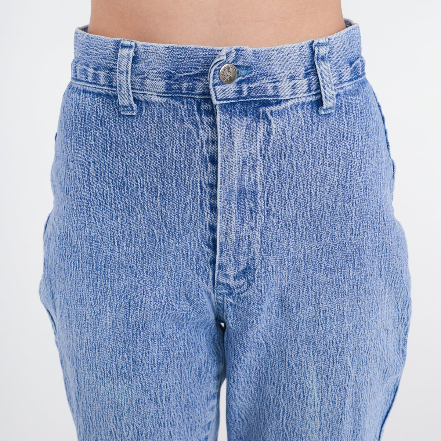 90s Acid Wash High Waist Skinny Jeans Denim Republic Blue Extra Small XS