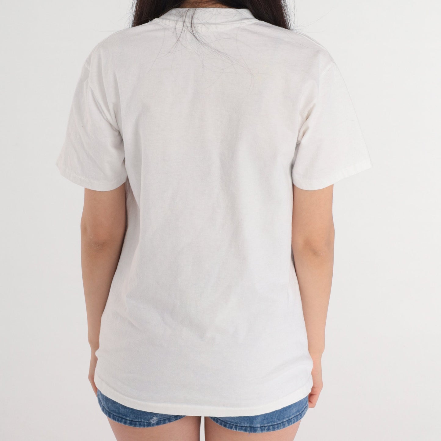 90s Kiki Suarez Many Strong and Beautiful Women Graphic Tee White Cotton Small