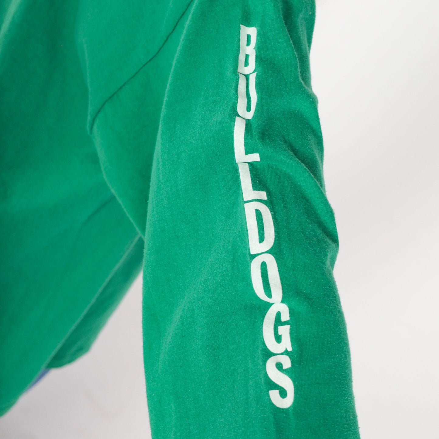 80s Albuquerque High School Bulldogs Faculty Long Sleeve Tee Green Large