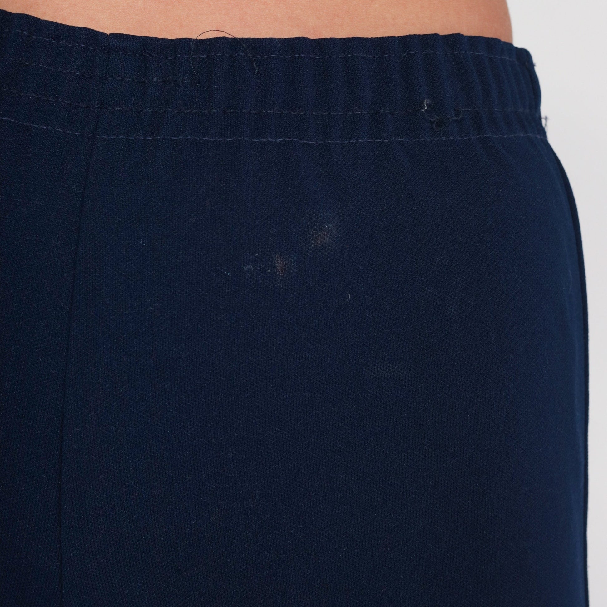 80s Utah State University Navy Jogging Shorts Extra Small XS
