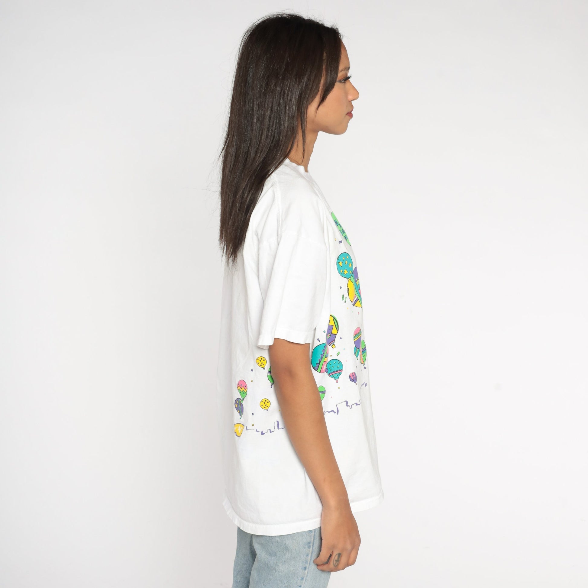 1998 Albuquerque International Balloon Fiesta Graphic Tee Cotton Large