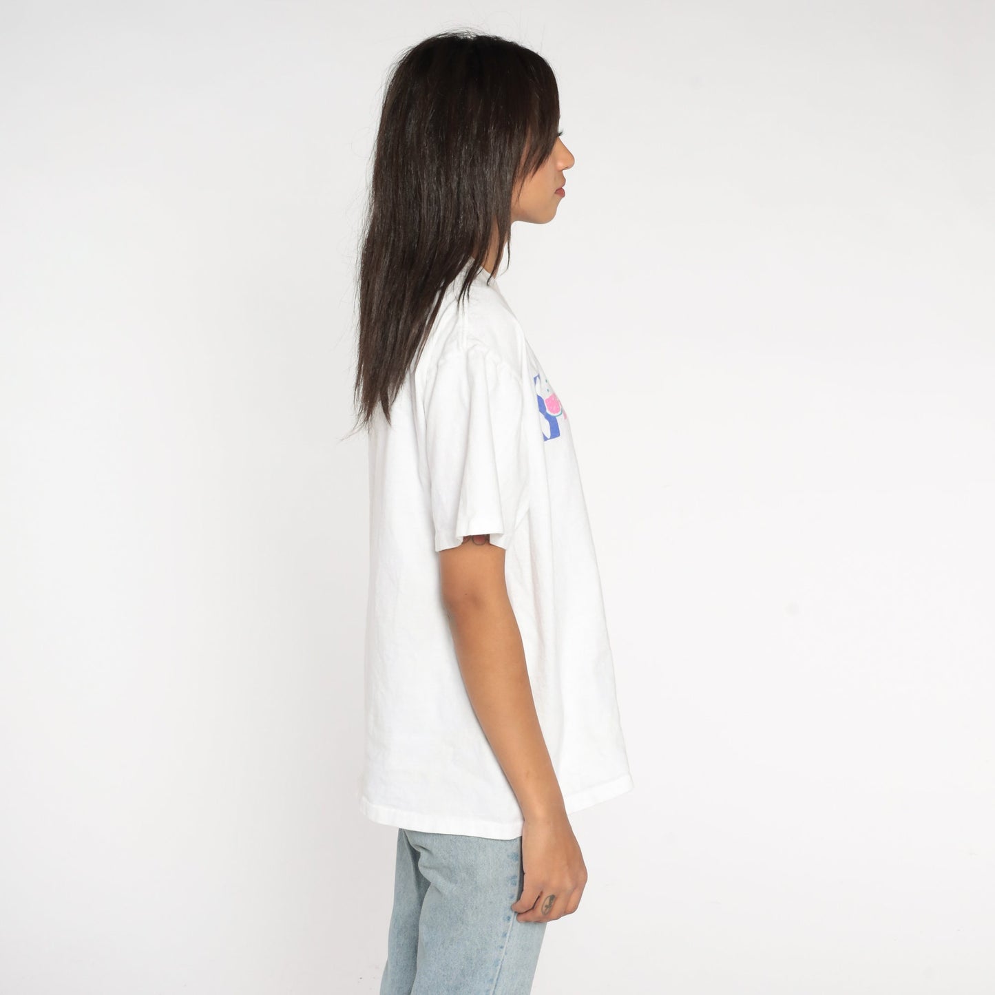 90s Summerfest Milwaukee Music Festival Graphic Tee White Cotton Large L