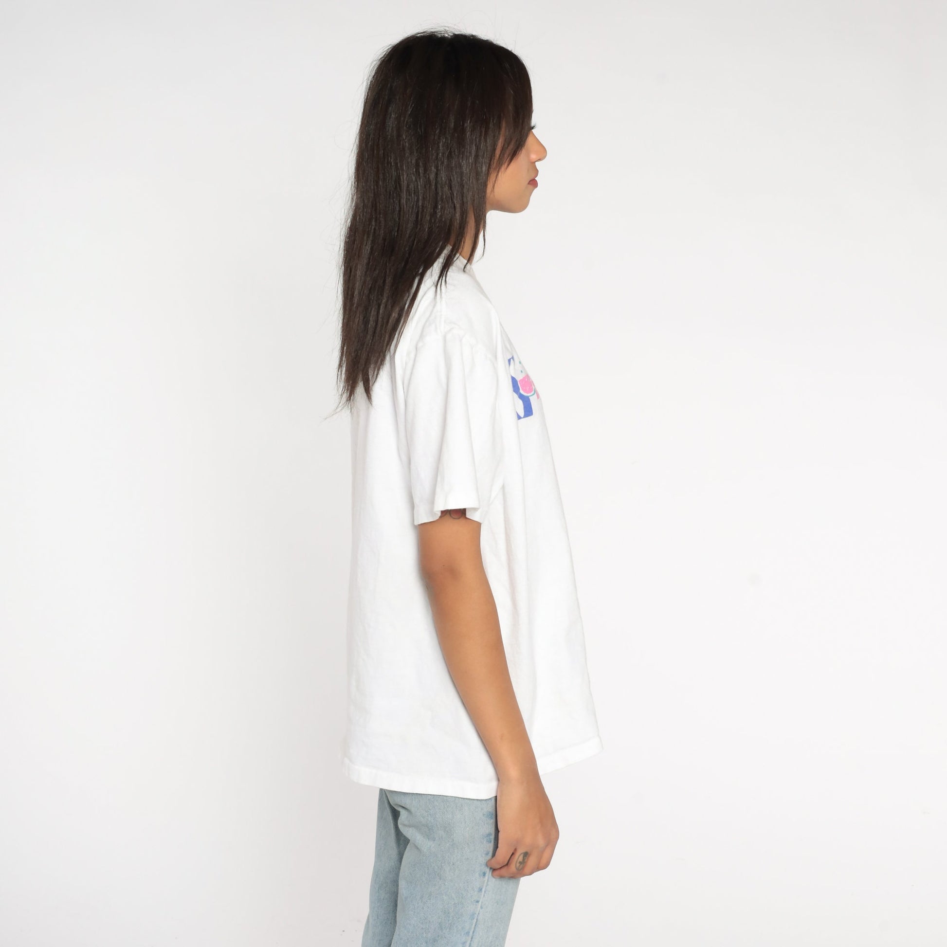 90s Summerfest Milwaukee Music Festival Graphic Tee White Cotton Large L