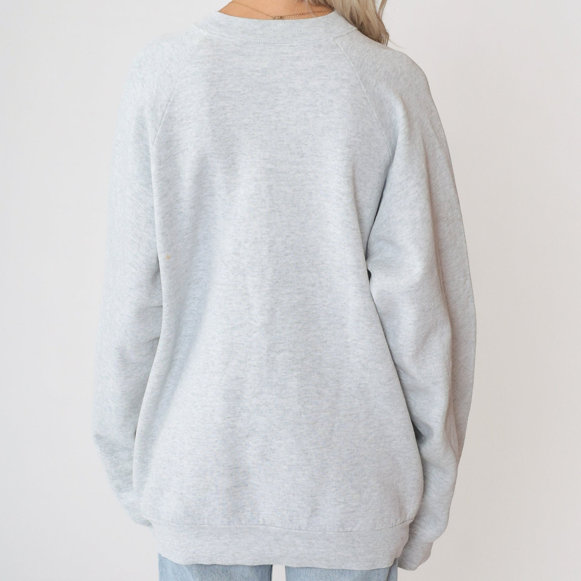 90s I'm Extra-Ort-Inary Slogan Sweatshirt Raglan Sleeve Graphic Pullover XXL
