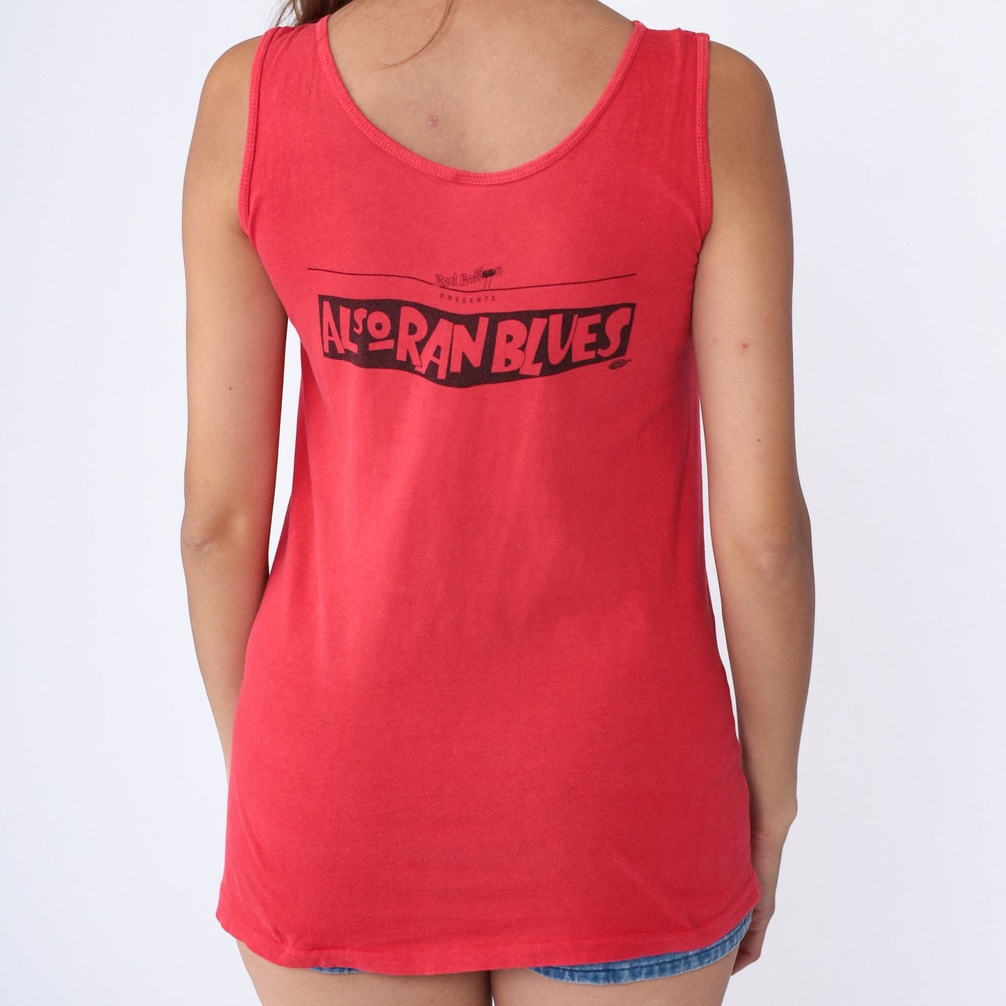 80s Also Ran Blues Red Balloon Presents Tank Top Graphic Sleeveless Medium