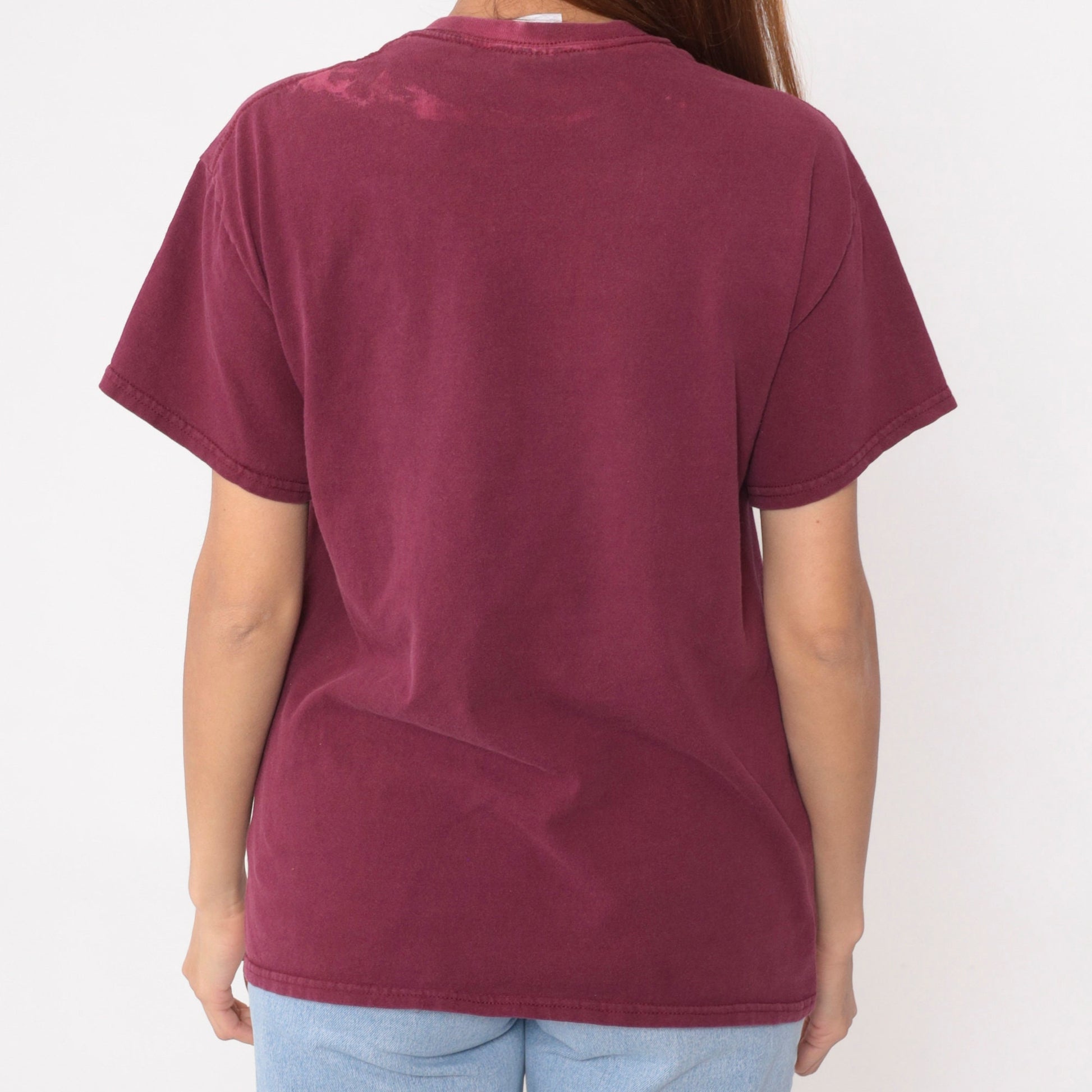 00s DTASC Shakespeare Festival Graphic Tee Burgundy Distressed Medium