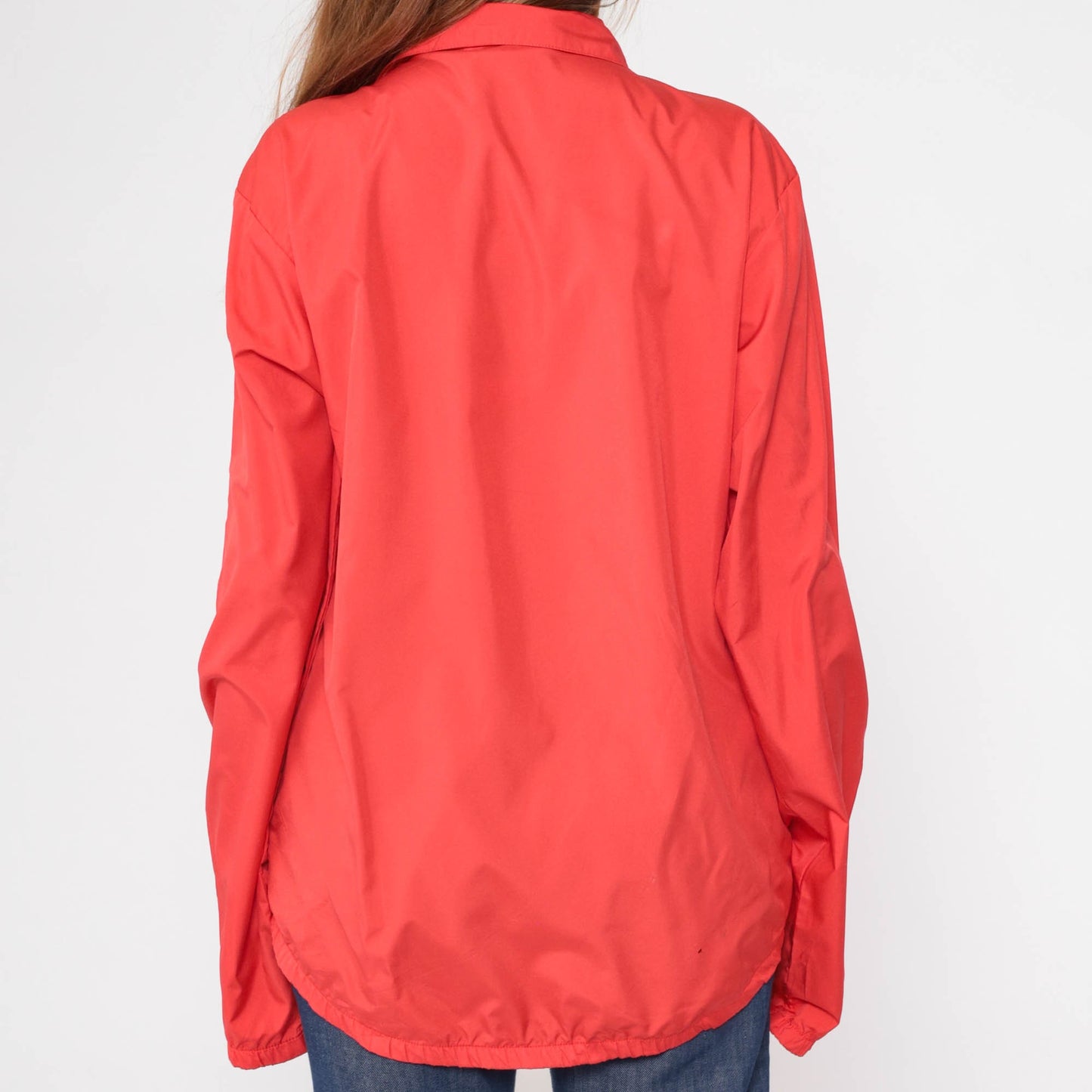 Pearl iZUMi Cycling Windbreaker Red Zip-Up Jacket Large L