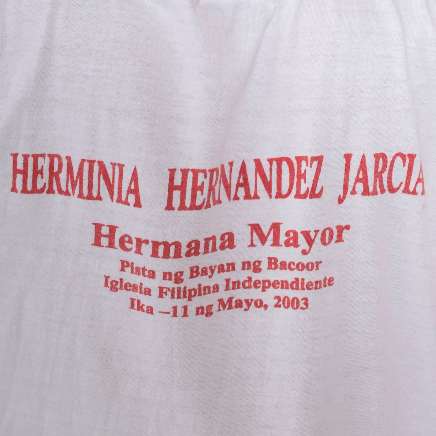 00s Iglesia Filipina Independiente Hermana Mayor Graphic Tee Large L