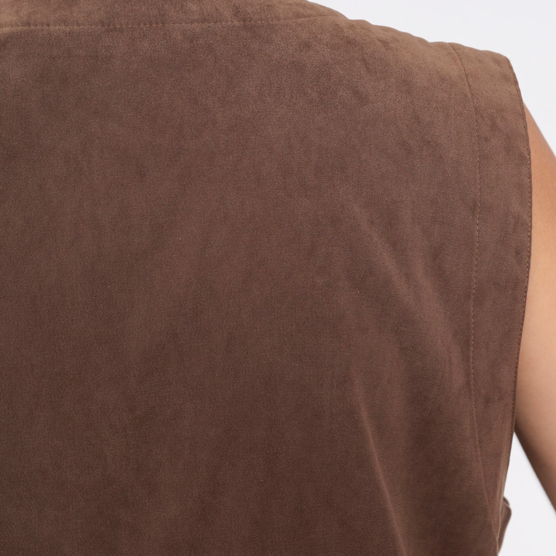 90s Orvis Brown Button-Up Vest Tank Top Large