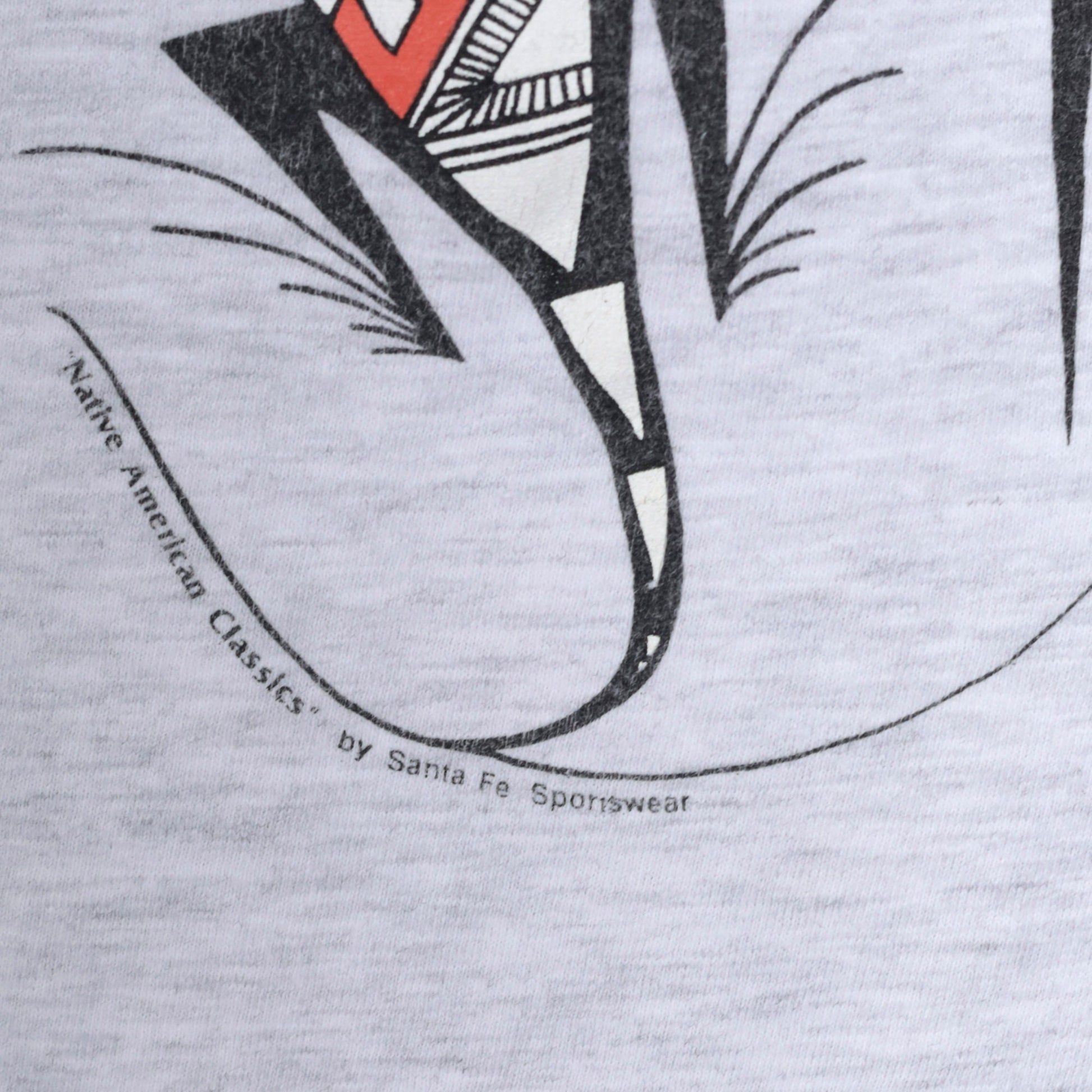 90s Sylvia Naha Humphrey Lizard Graphic T-Shirt Heather Grey Large