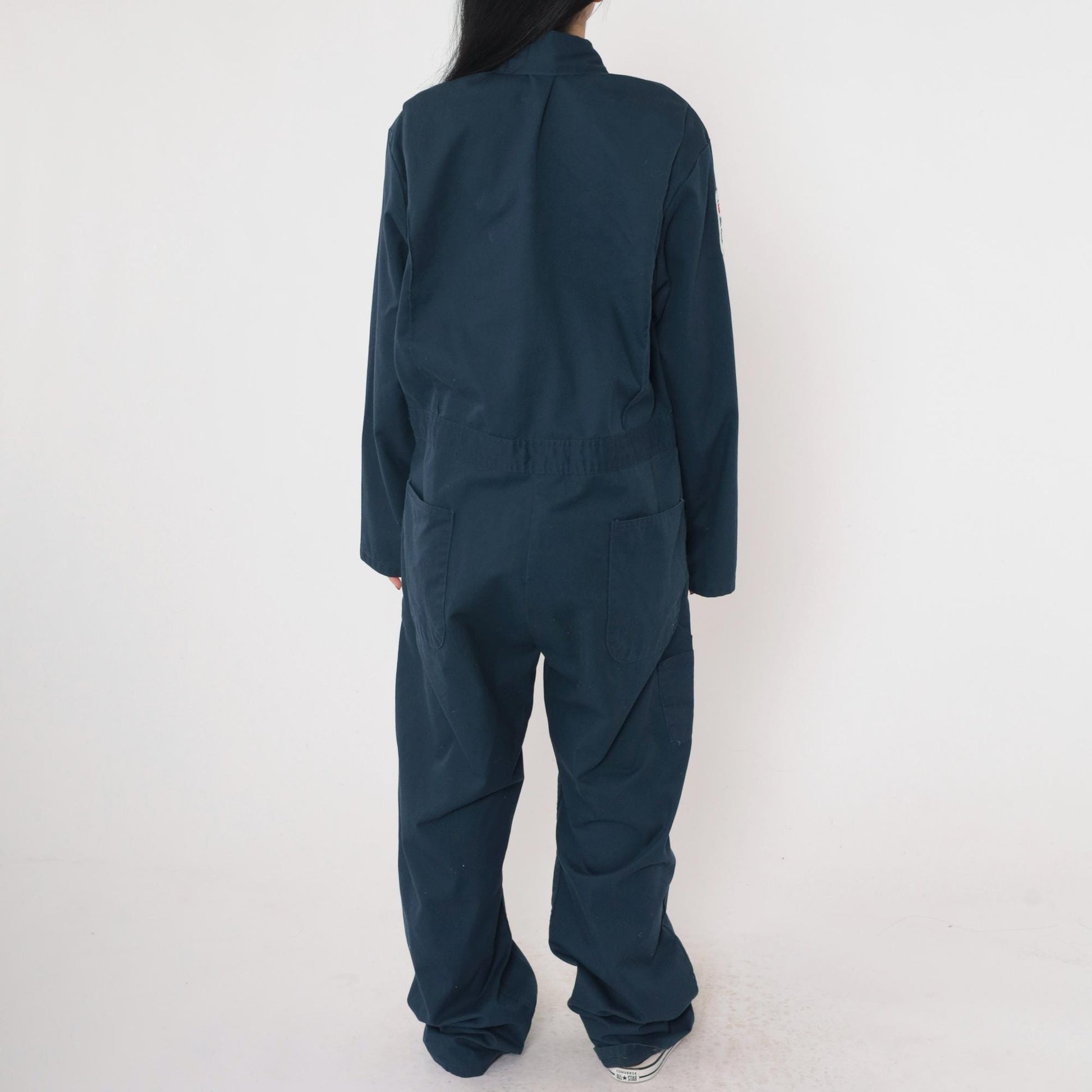 00s Navy Tennessee Aviation Jumpsuit Coveralls Pratt Whitney Exxon Patch Extra Large