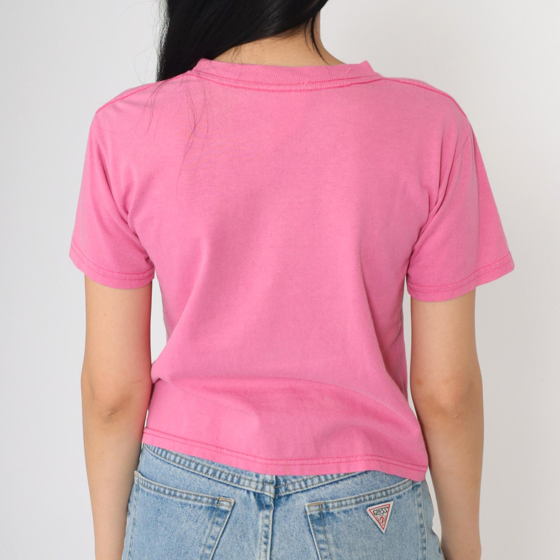 90s Winnie the Pooh Sunny Hunny Days Disney Graphic T-Shirt Pink Cotton Extra Small XS