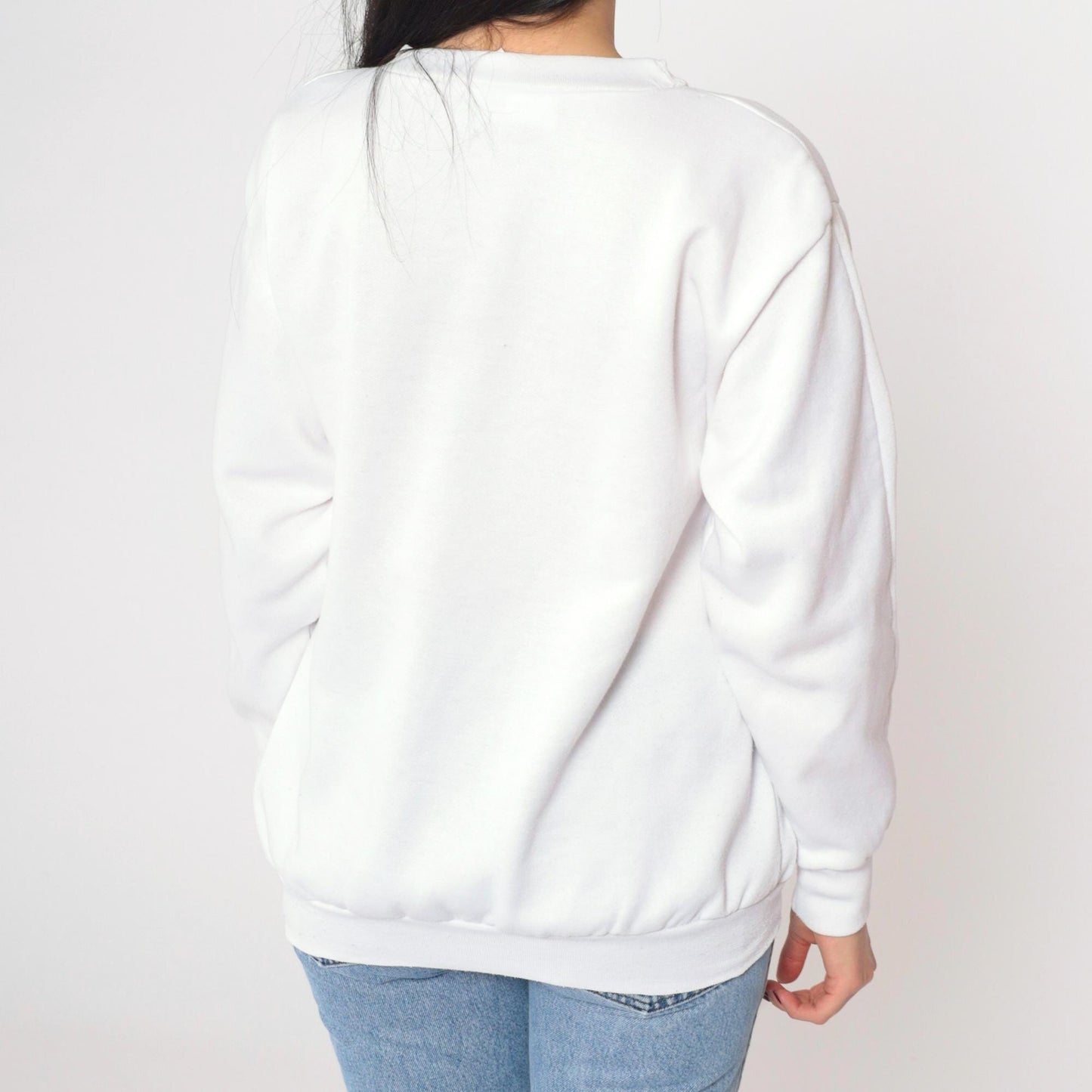 90s Australia Koala Wildlife Graphic Sweatshirt White Crewneck One Size
