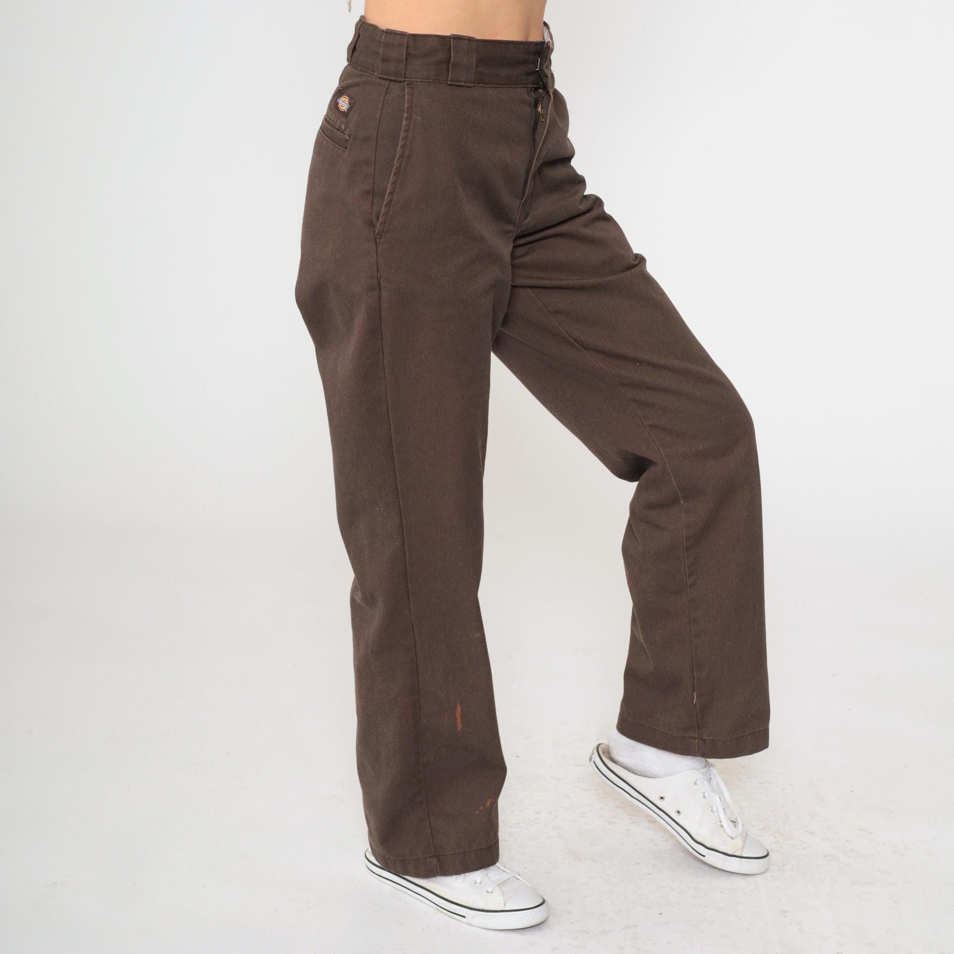 Y2K Dickies 874 Brown Straight Leg Work Pants High Rise Men's 29x32