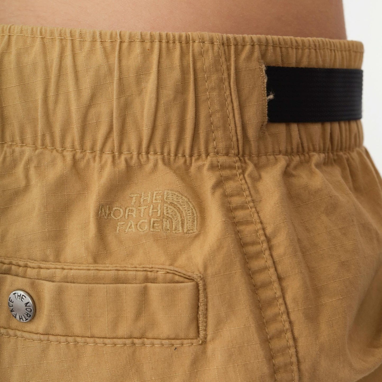 The North Face Cargo Shorts Tan Ripstop High Waisted Men's Small