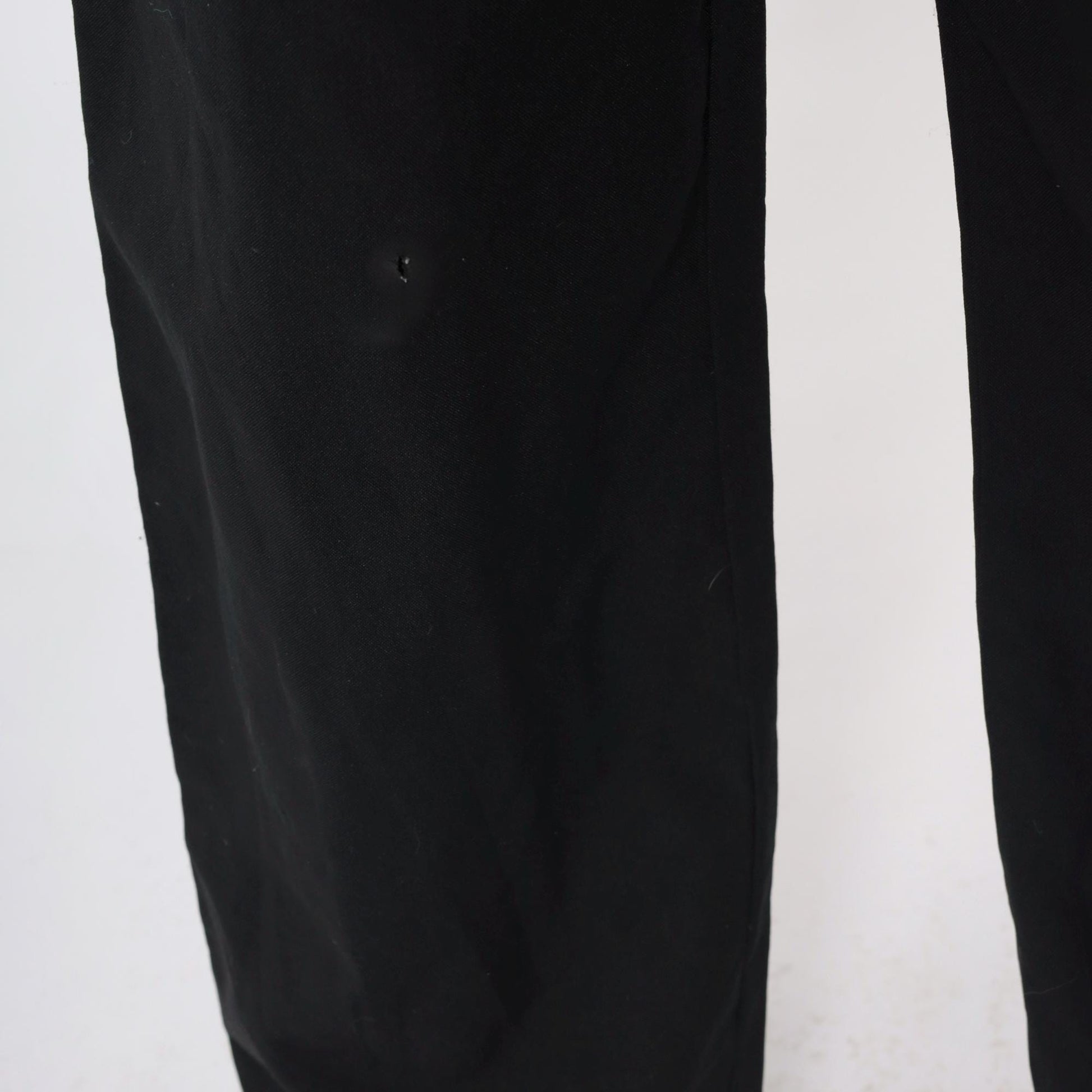 90s Black Overall Jumpsuit Open Back Bib Front Suspender Small S