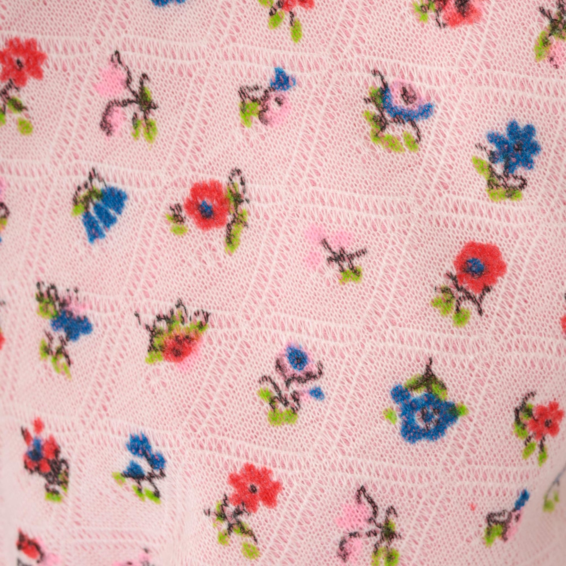 70s Pink Floral Halter Maxi Dress Empire Waist Open Back Extra Small