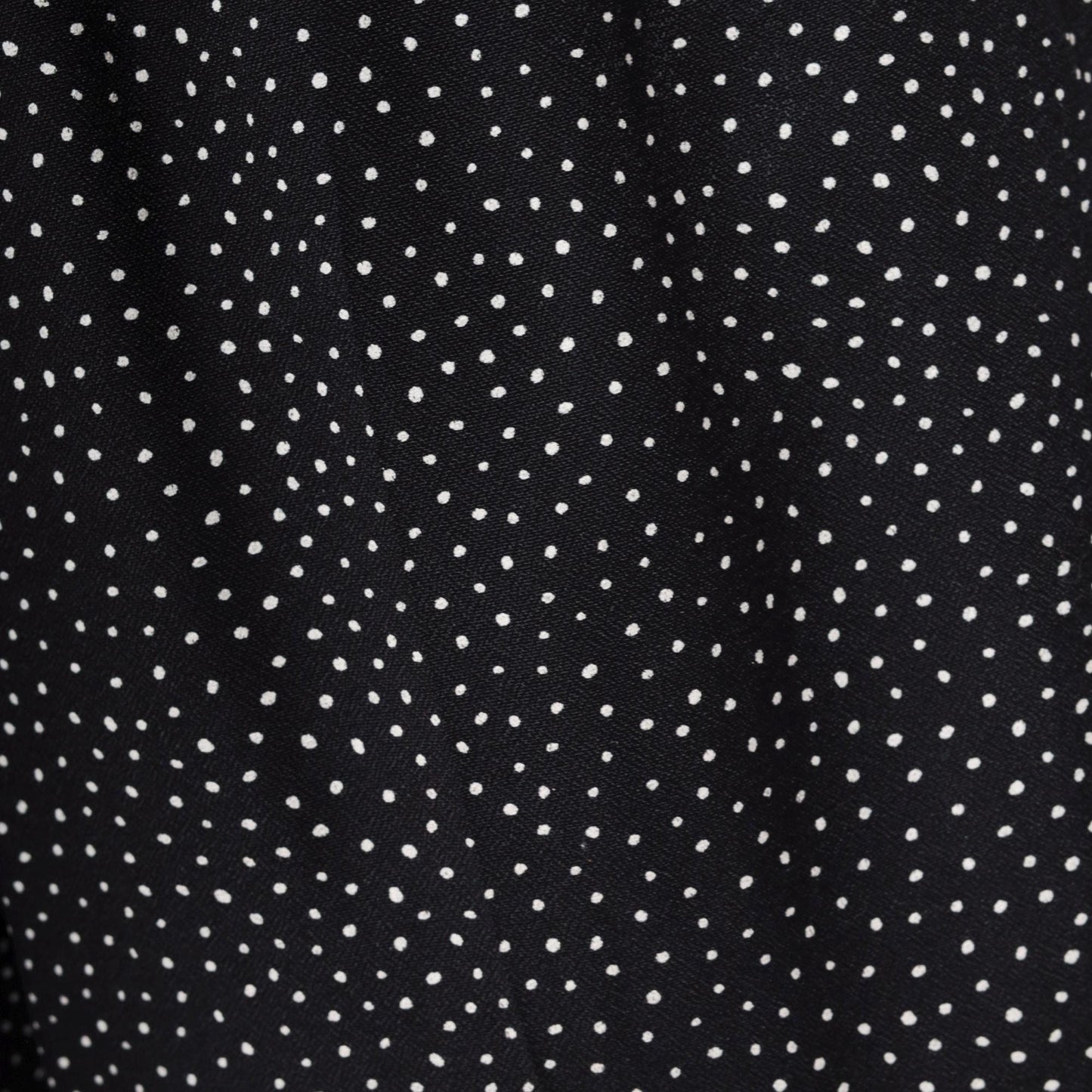 90s Black Polka Dot High-Waist Shorts Elastic Waist Extra Small XS