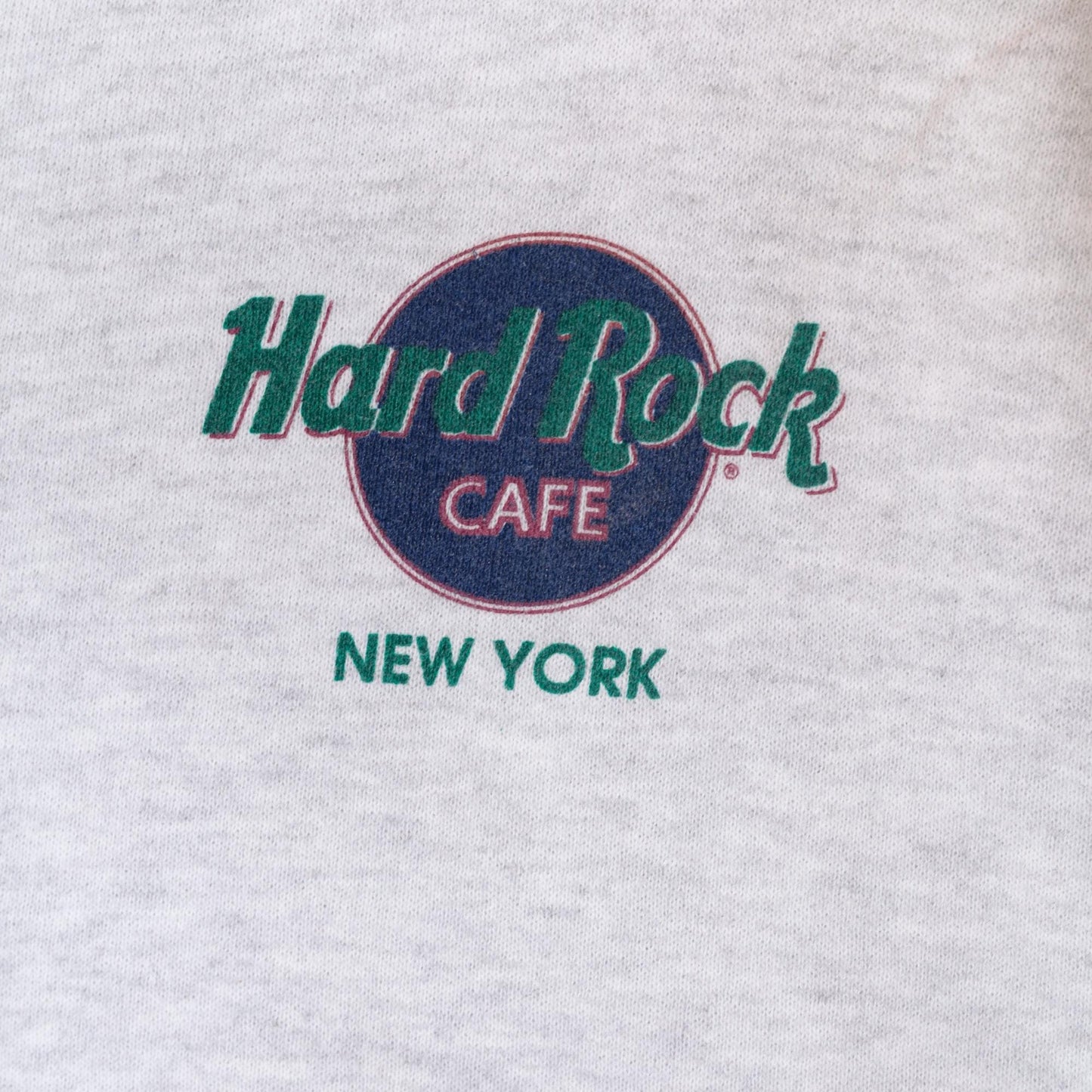 90s Hard Rock Cafe New York Sweatshirt Grey Crewneck Large L