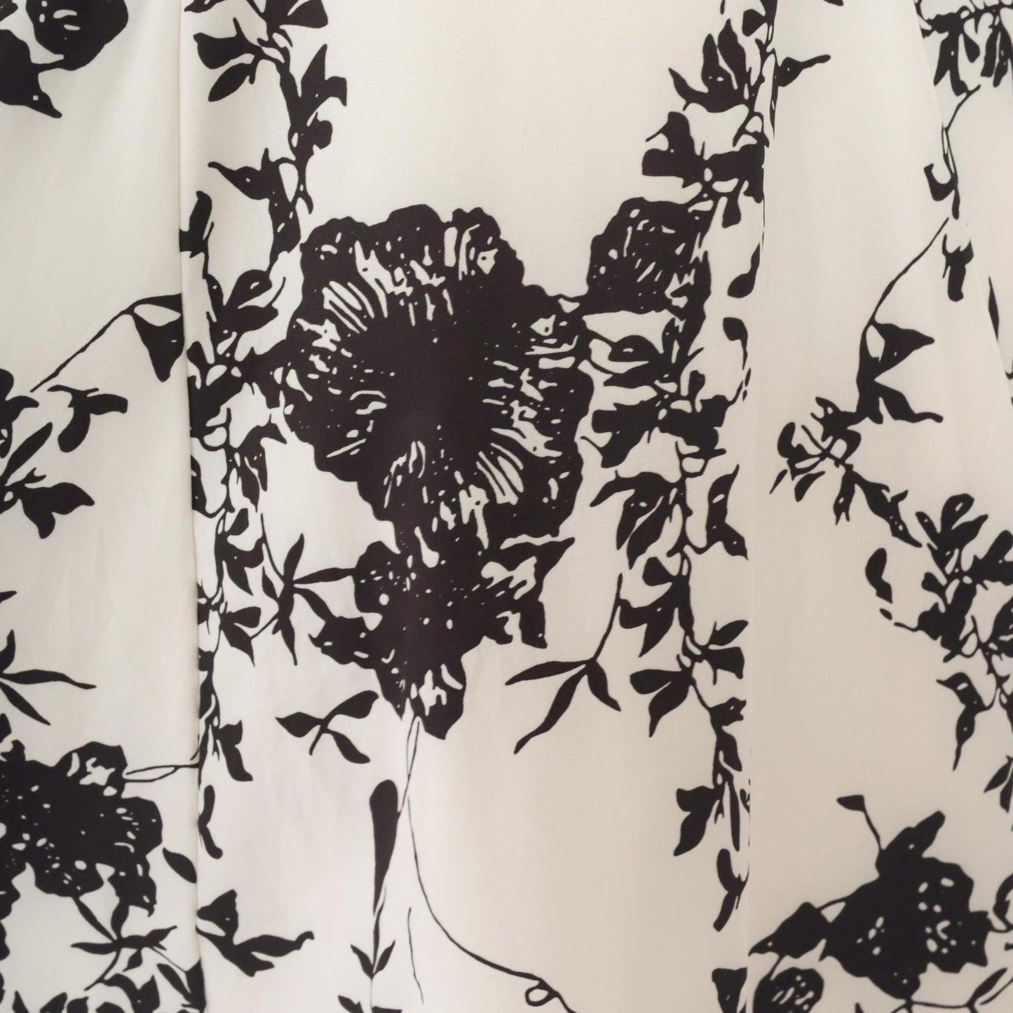 Y2K Black White Rose Halter Midi Dress Tulle Hem Backless Large L
