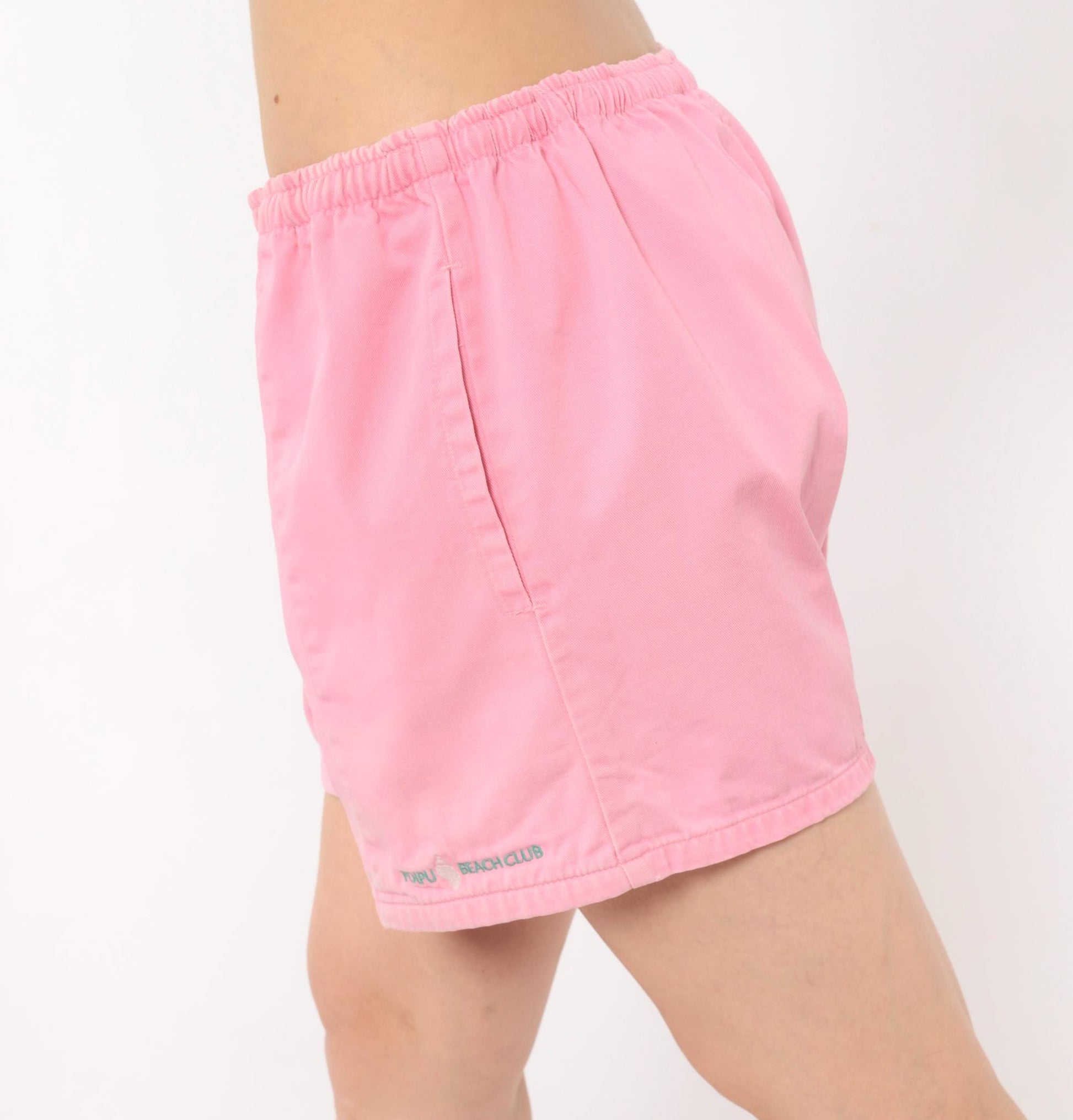 90s Crazy Shirt Poipu Beach Club Pink Cotton Shorts Large L