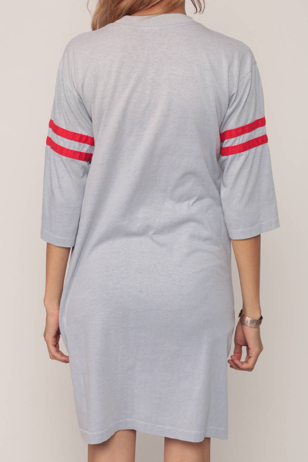 80s Slumber State Snorus Graphic Pajama Dress Nightgown Small