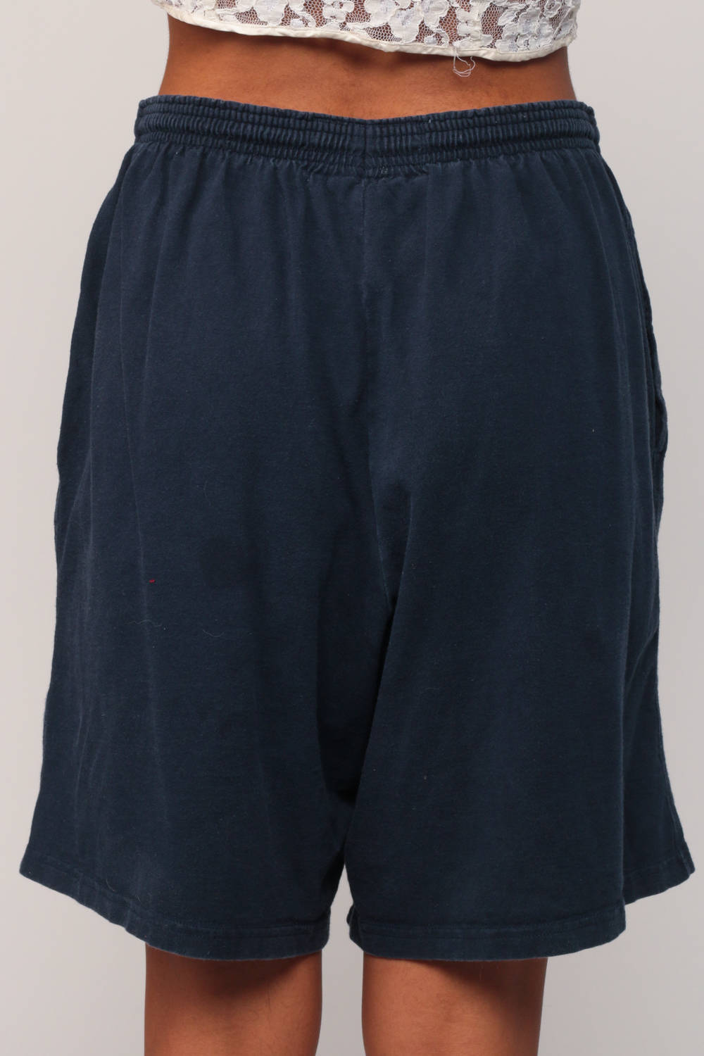 90s Champion Basketball Shorts Dark Blue Unisex Large