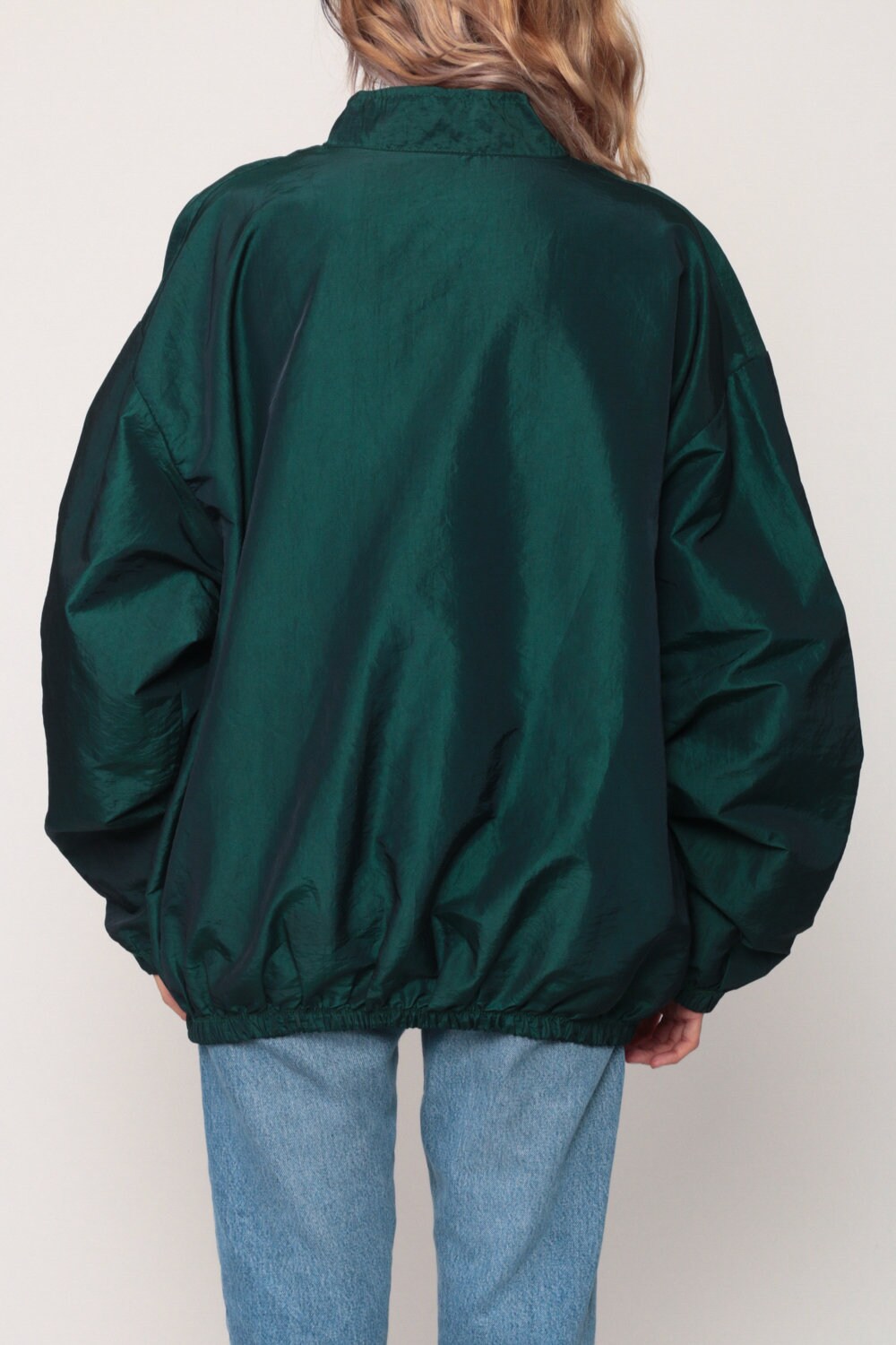 90s South Padre Island Texas Windbreaker Jacket Pullover Hood XXL