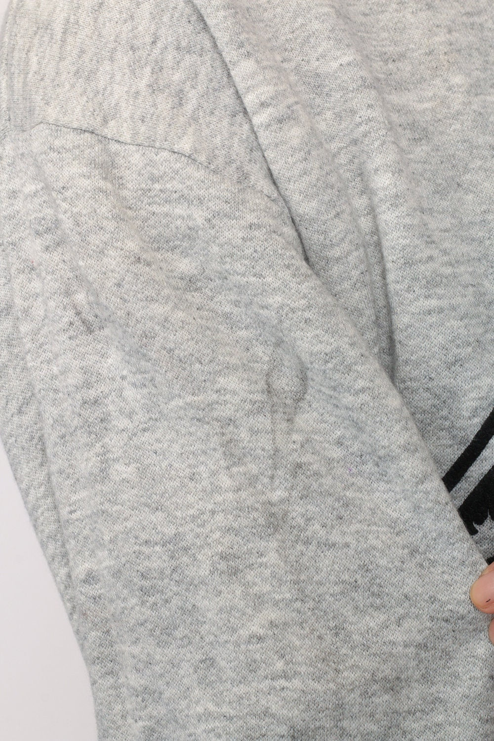 80s I Heart Horses Graphic Sweatshirt Grey Unisex Crewneck Medium