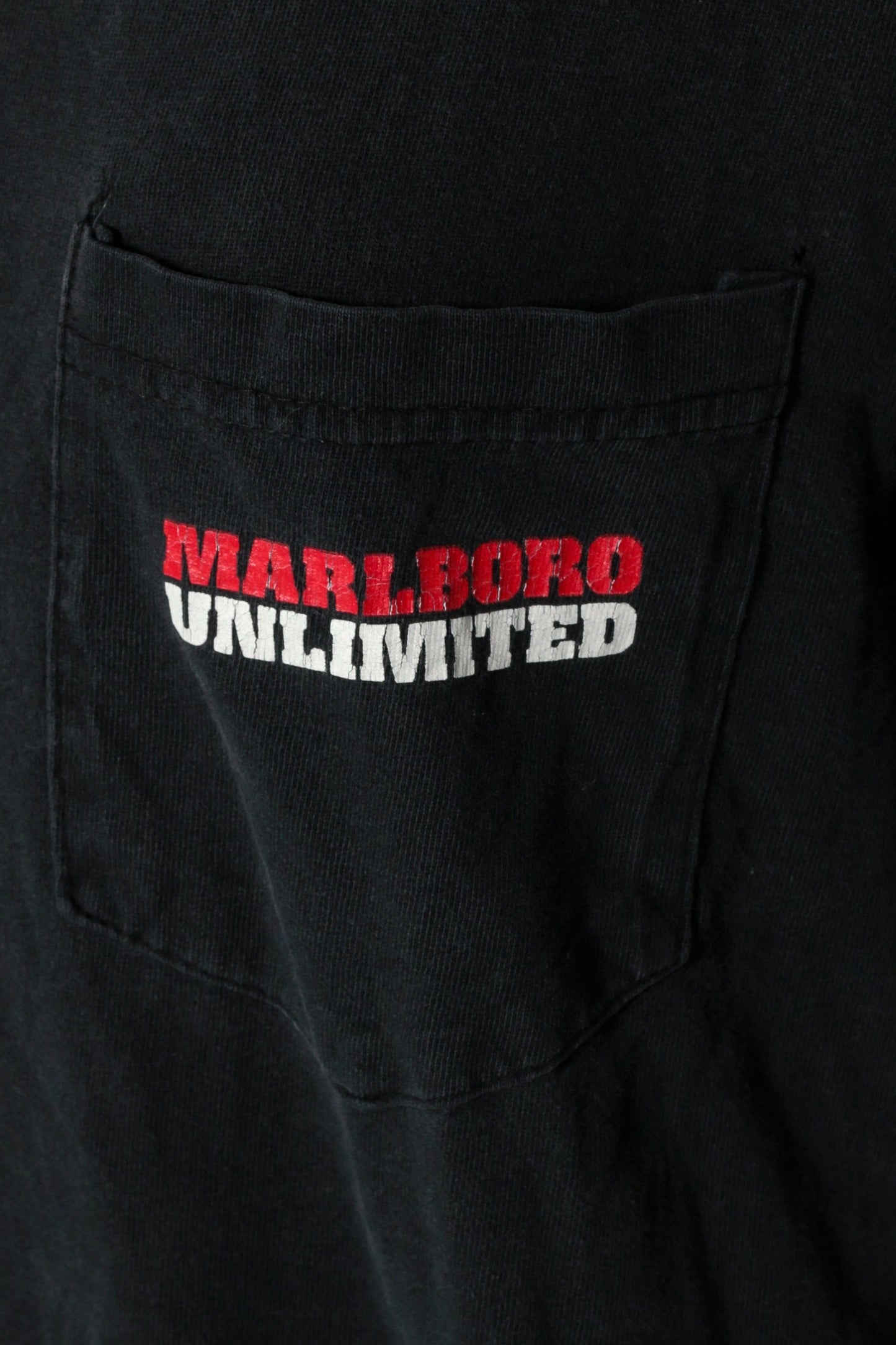 90s Marlboro Lizard Graphic T-Shirt Black Cotton Unisex Extra Large