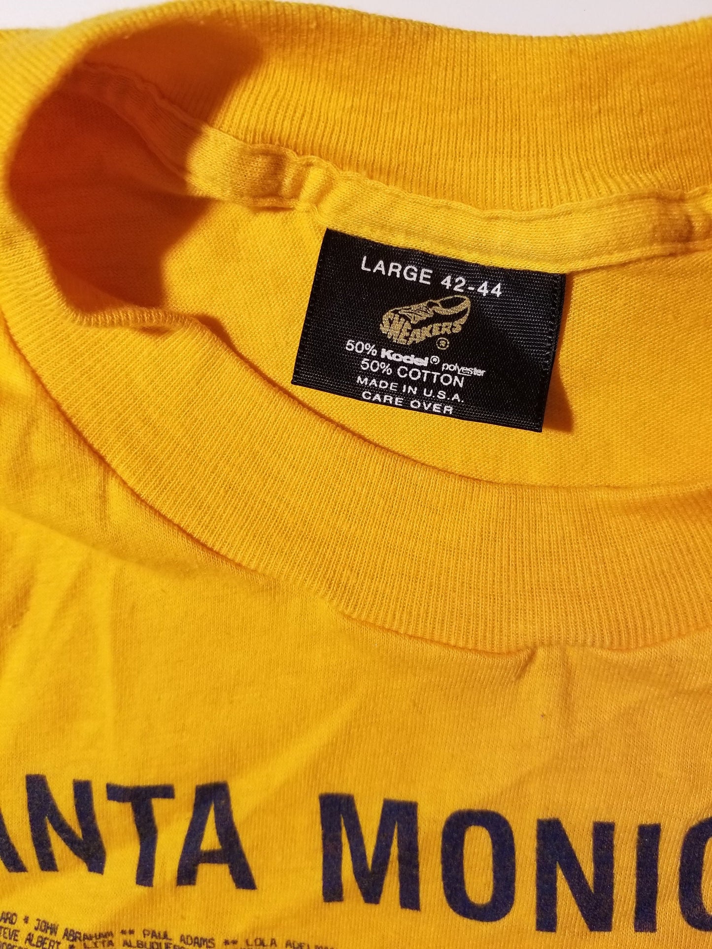 80s Santa Monica High School Reunion Tee Class of 1963 Graphic T-Shirt Small
