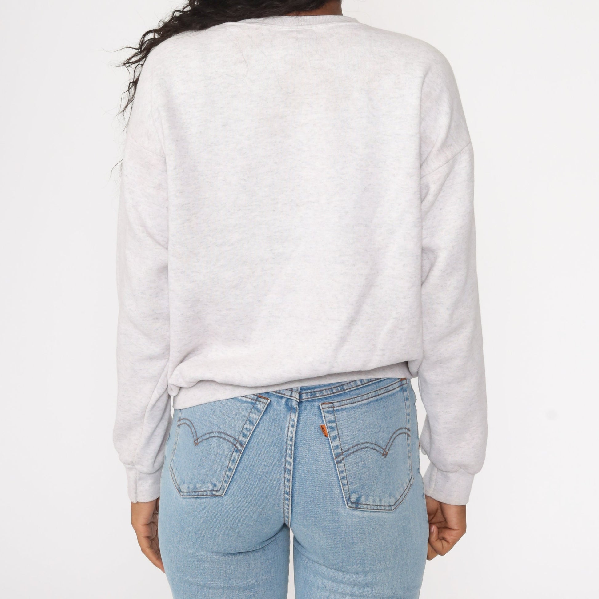 90s Mickey Mouse Disney Sweatshirt Grey Cartoon Crewneck Large