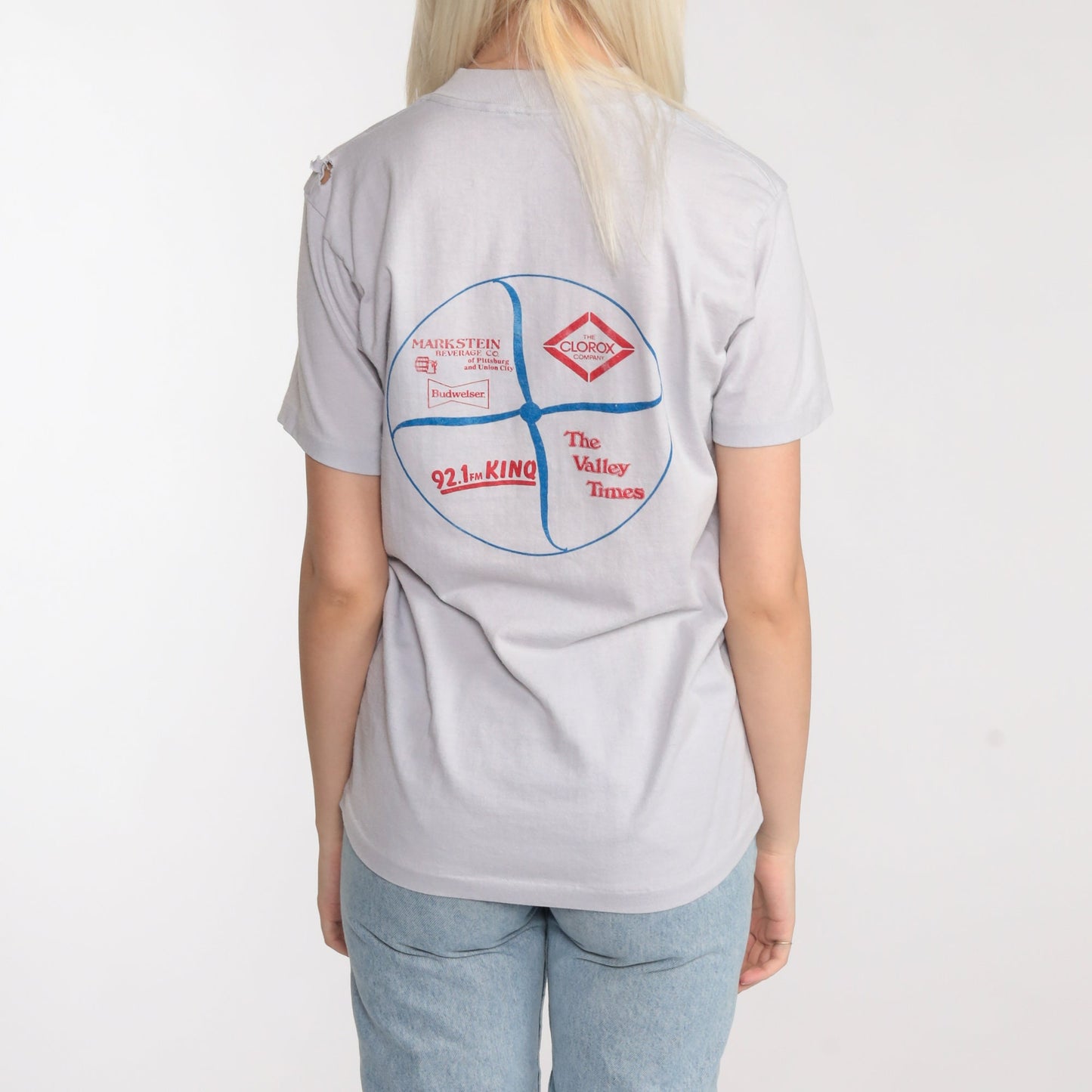 80s Devil Mountain Run 1986 San Francisco Graphic T-Shirt Single Stitch Small