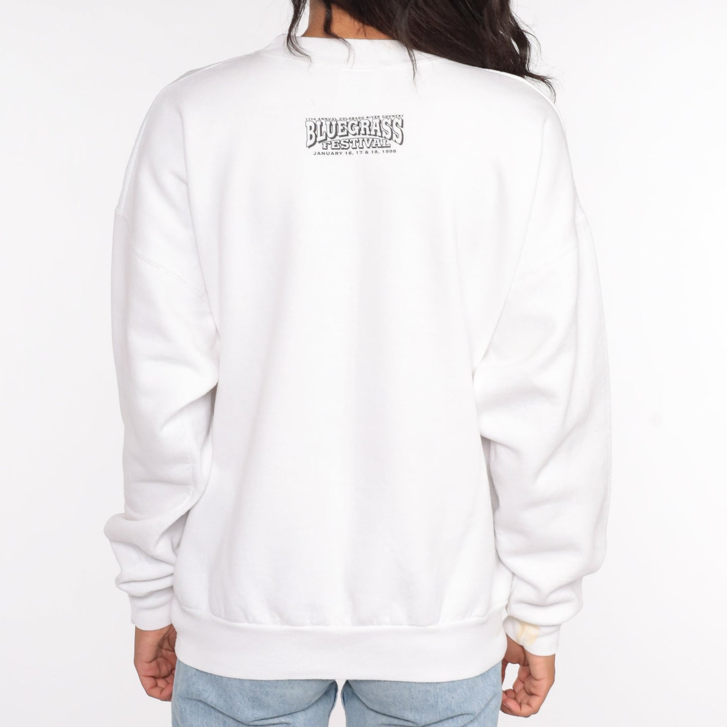 1998 Colorado River Country Bluegrass Festival Sweatshirt Unisex Extra Large