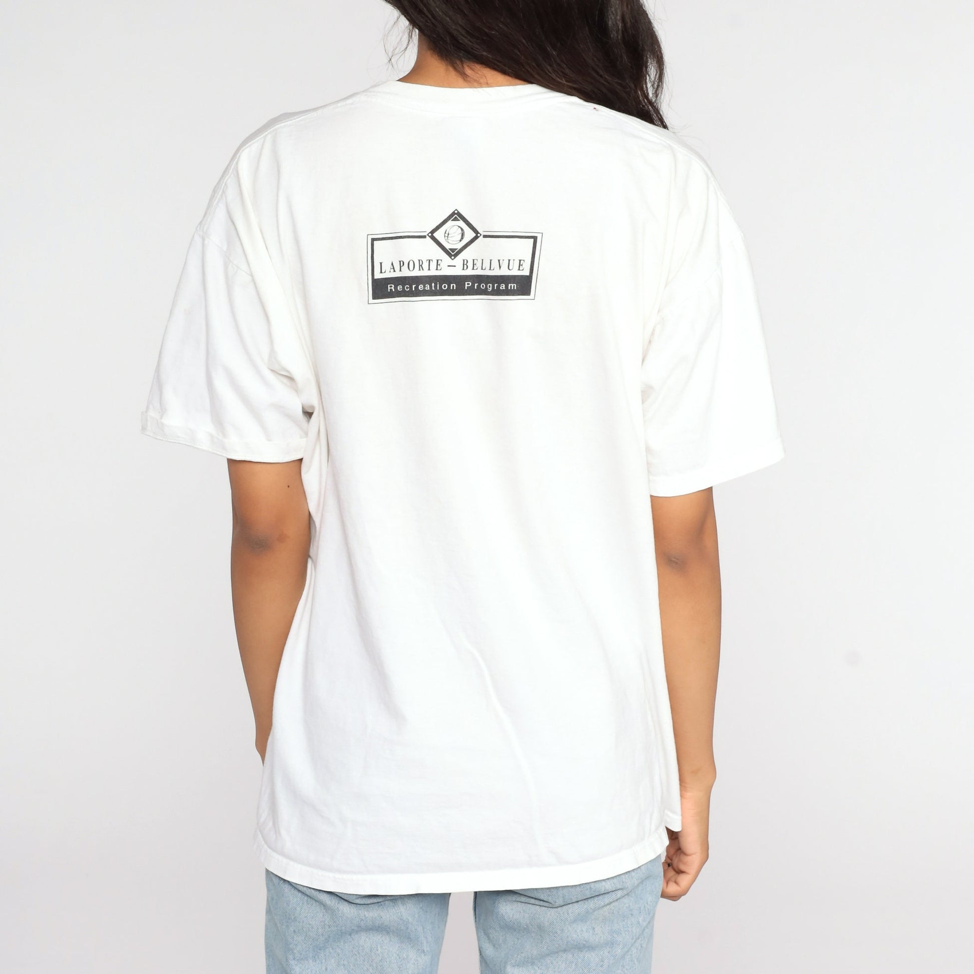 90s LaPortefest 1996 Surfer Graphic T-Shirt Single Stitch Cotton Extra Large