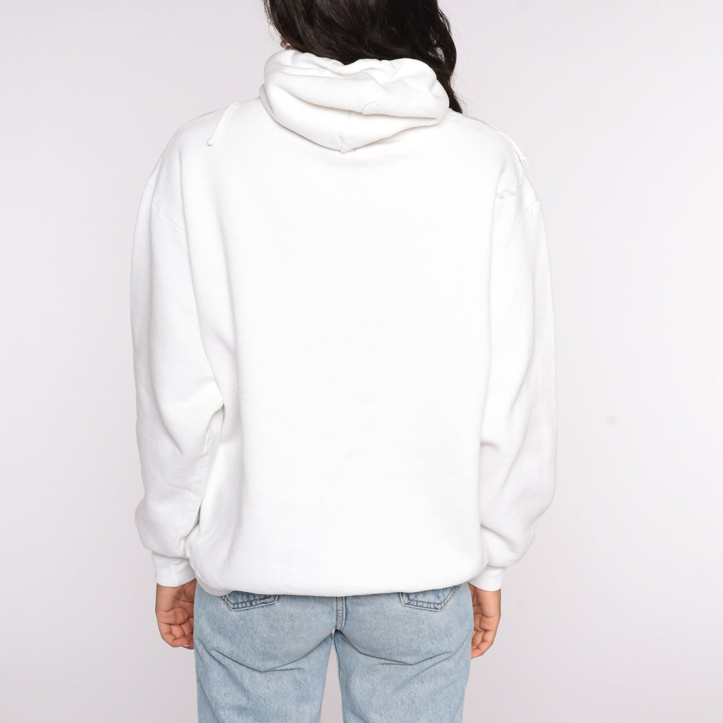 90s Kent State University Hoodie Sweatshirt White College Medium Large