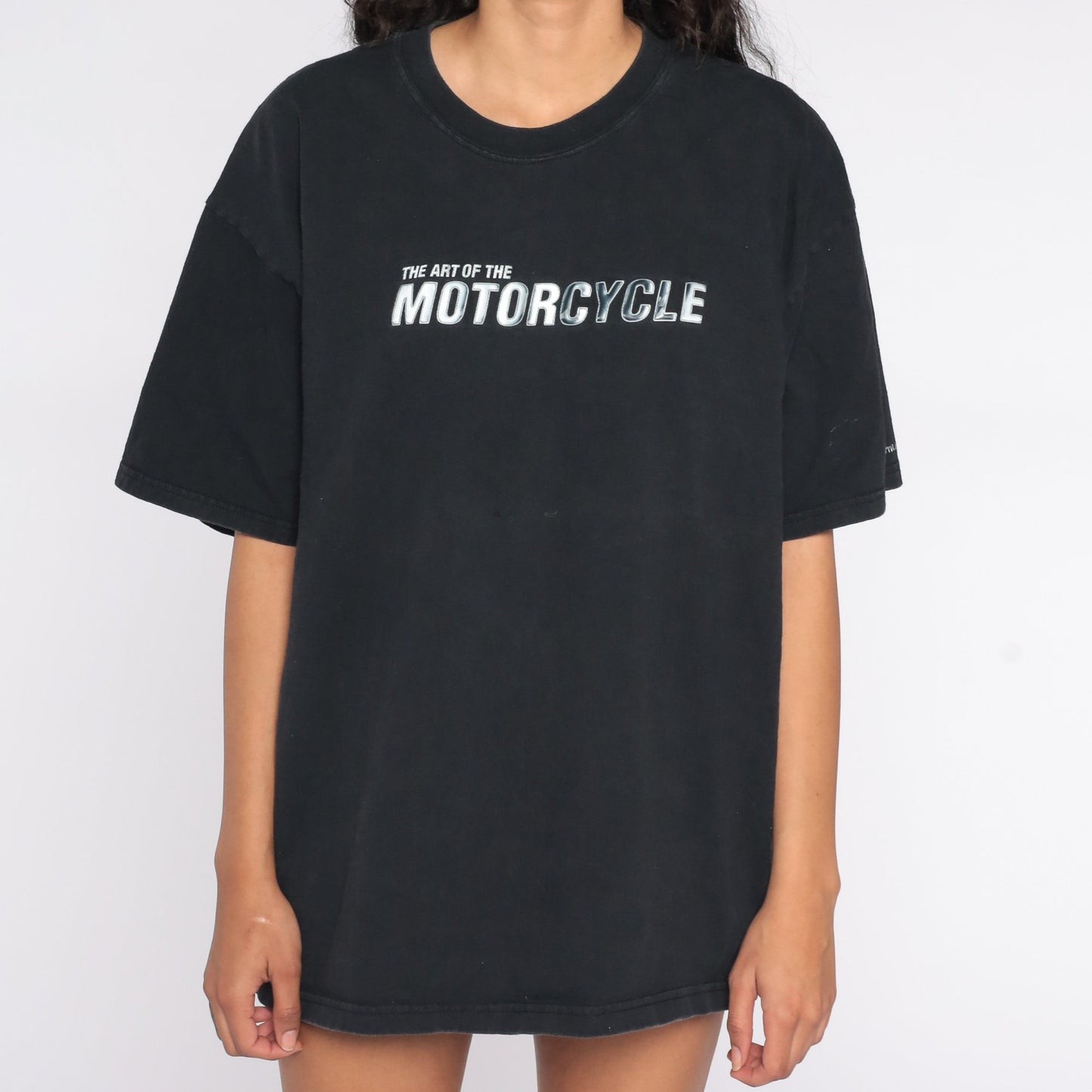 90s Art of the Motorcycle Guggenheim Museum Graphic T-Shirt Black Extra Large XL