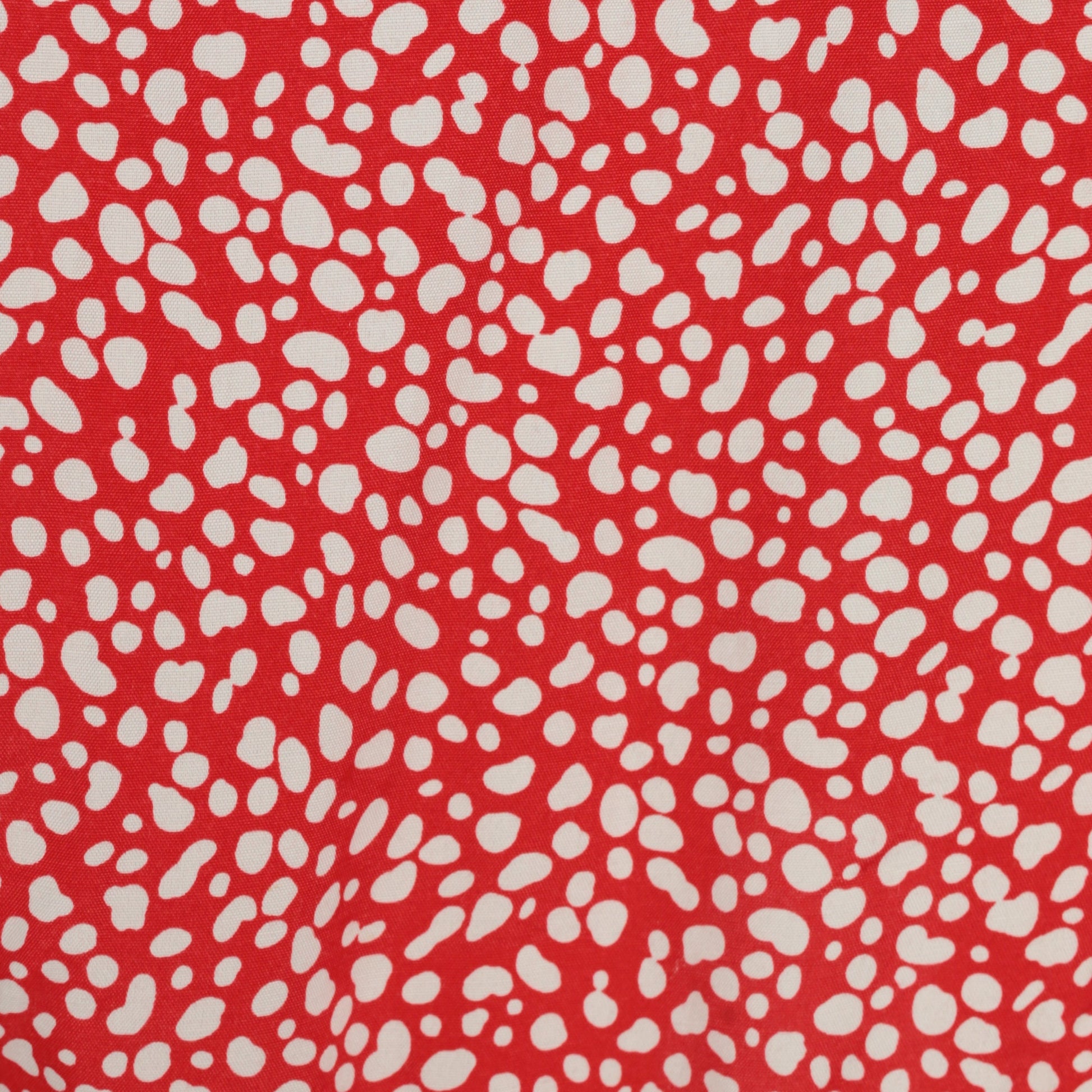 80s All That Jazz Midi Wrap Dress Red Pebble Print Pockets V-Neck Large 14