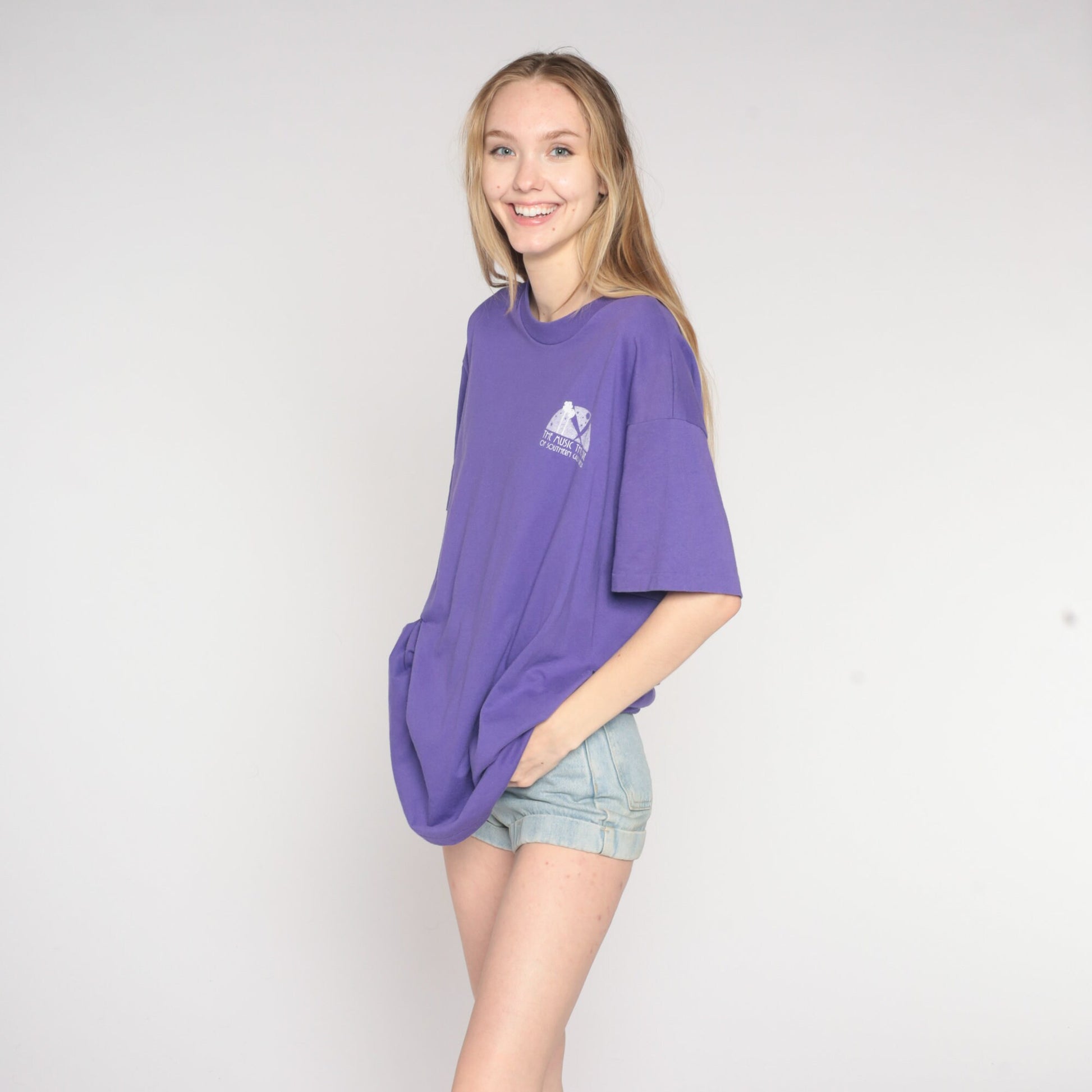 00s Kismet Musical Theater Southern California Graphic T-Shirt Purple Extra Large
