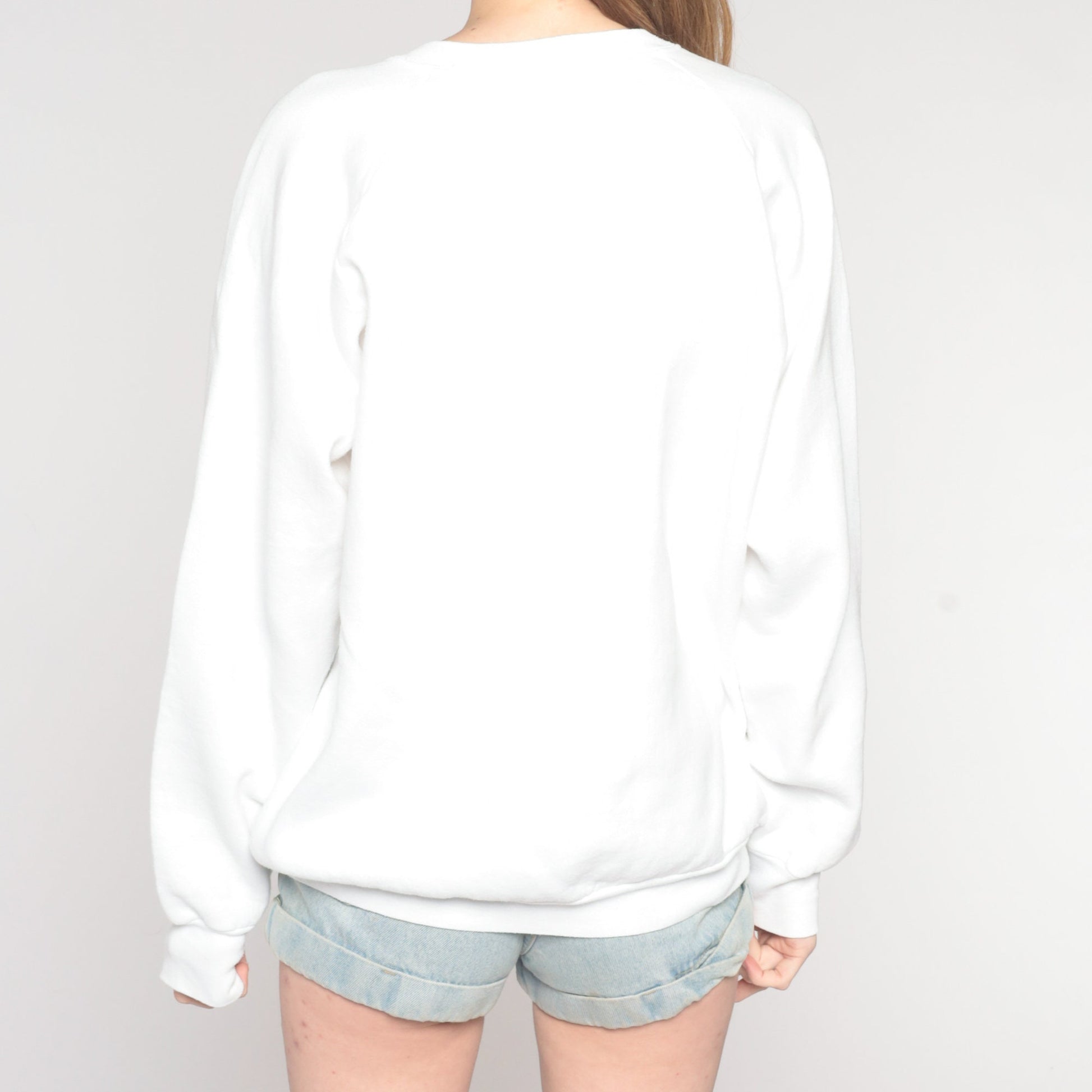 90s Independence Varsity Softball 1988-89 Graphic Sweatshirt White Extra Large