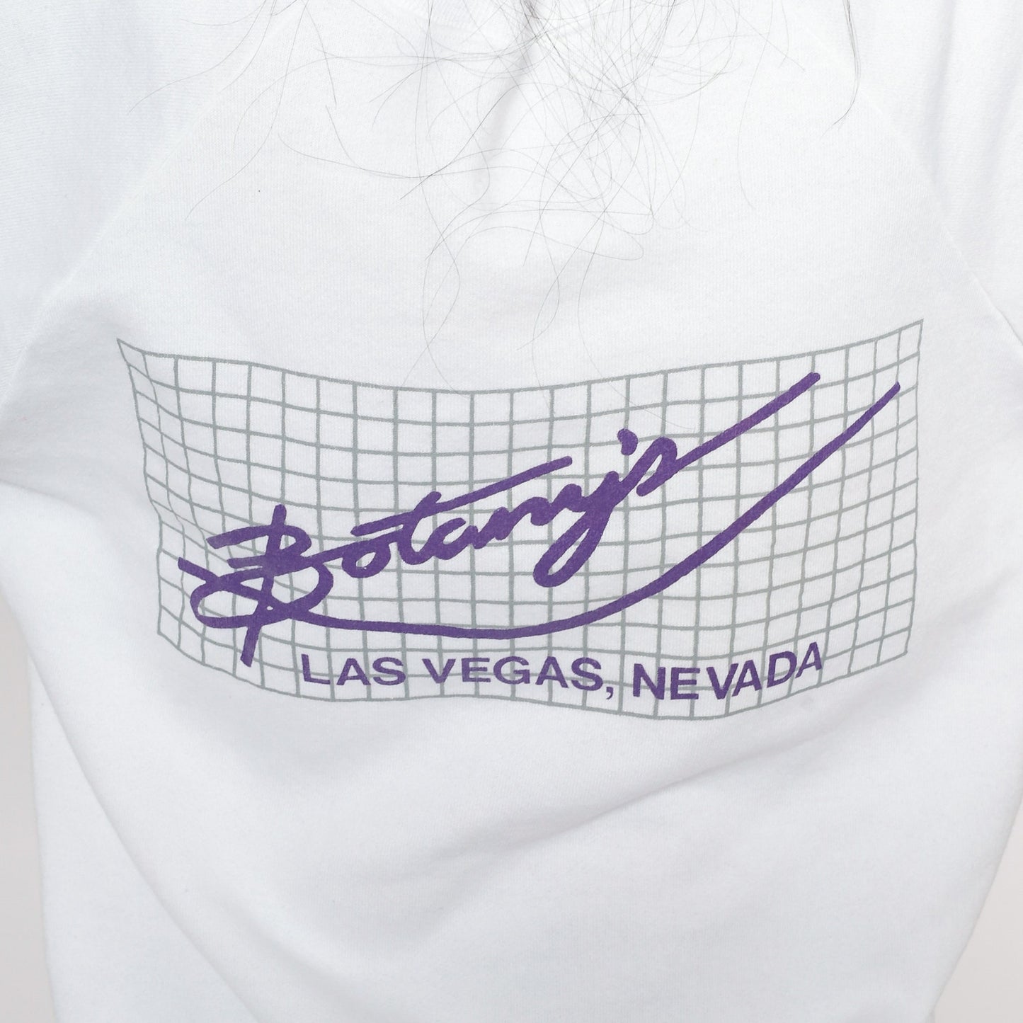 80s Botany's Las Vegas Nightclub Sweatshirt White Raglan Graphic Large