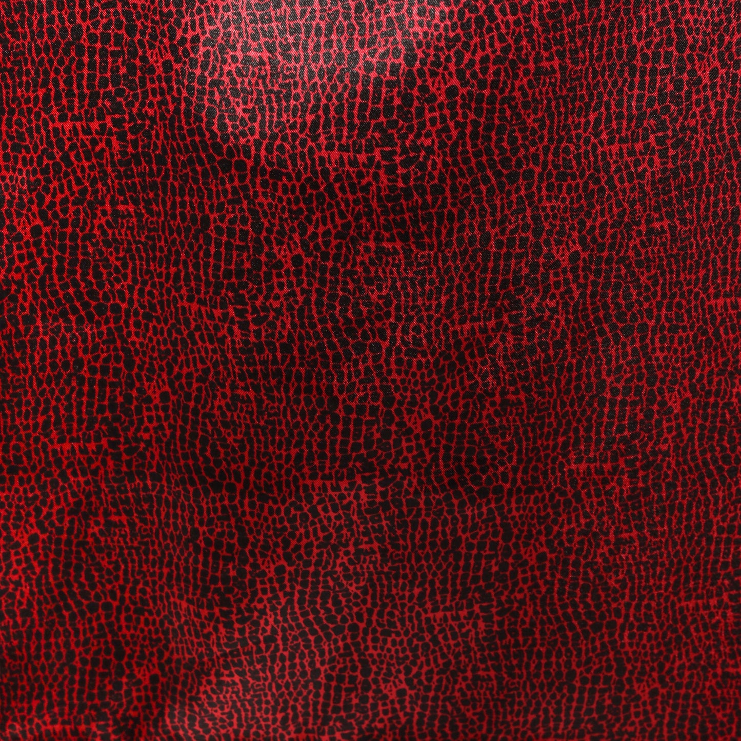 Y2K Dark Red Abstract Dot Print Long Sleeve Blouse Mock Neck Medium 8