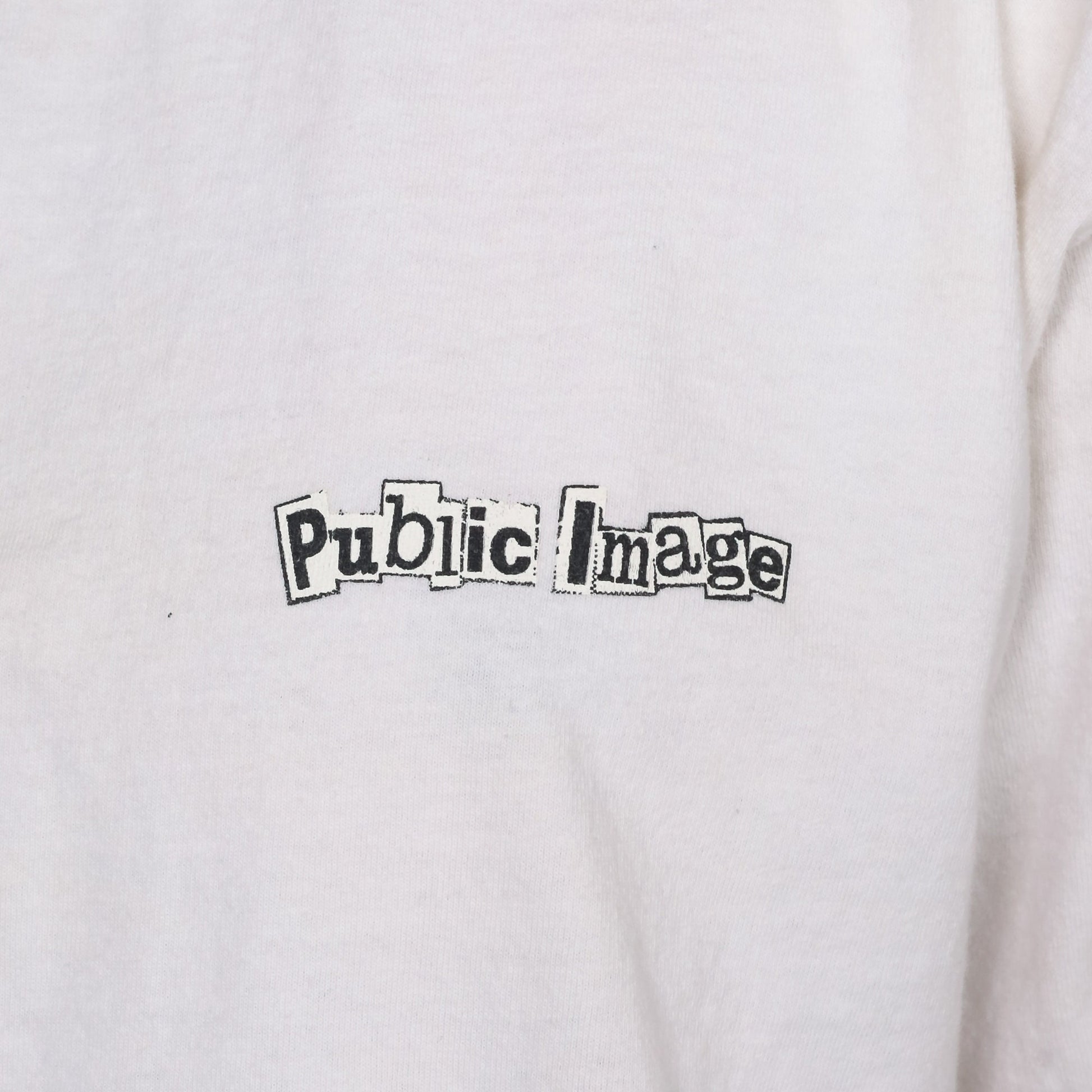90s Public Image Skateboarding Graphic T-Shirt Cotton Tee Medium Large